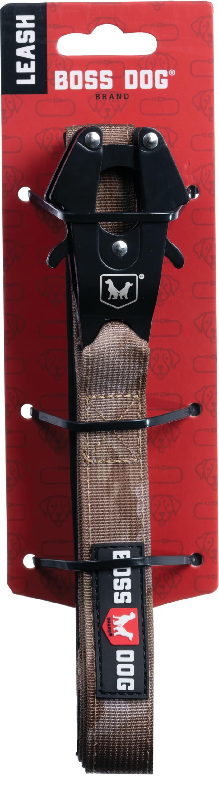 Boss Dog Tactical Leash, Tan Camo, 4 Ft