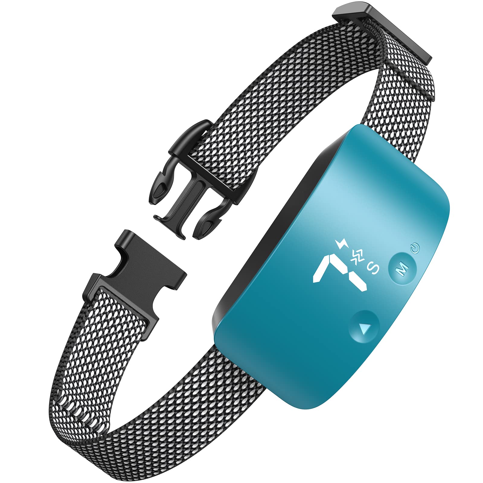 Nbju Bark Collar For Dogs,Rechargeable Anti Barking Training Collar With 7 Adjustable Sensitivity And Intensity Beep Vibration F