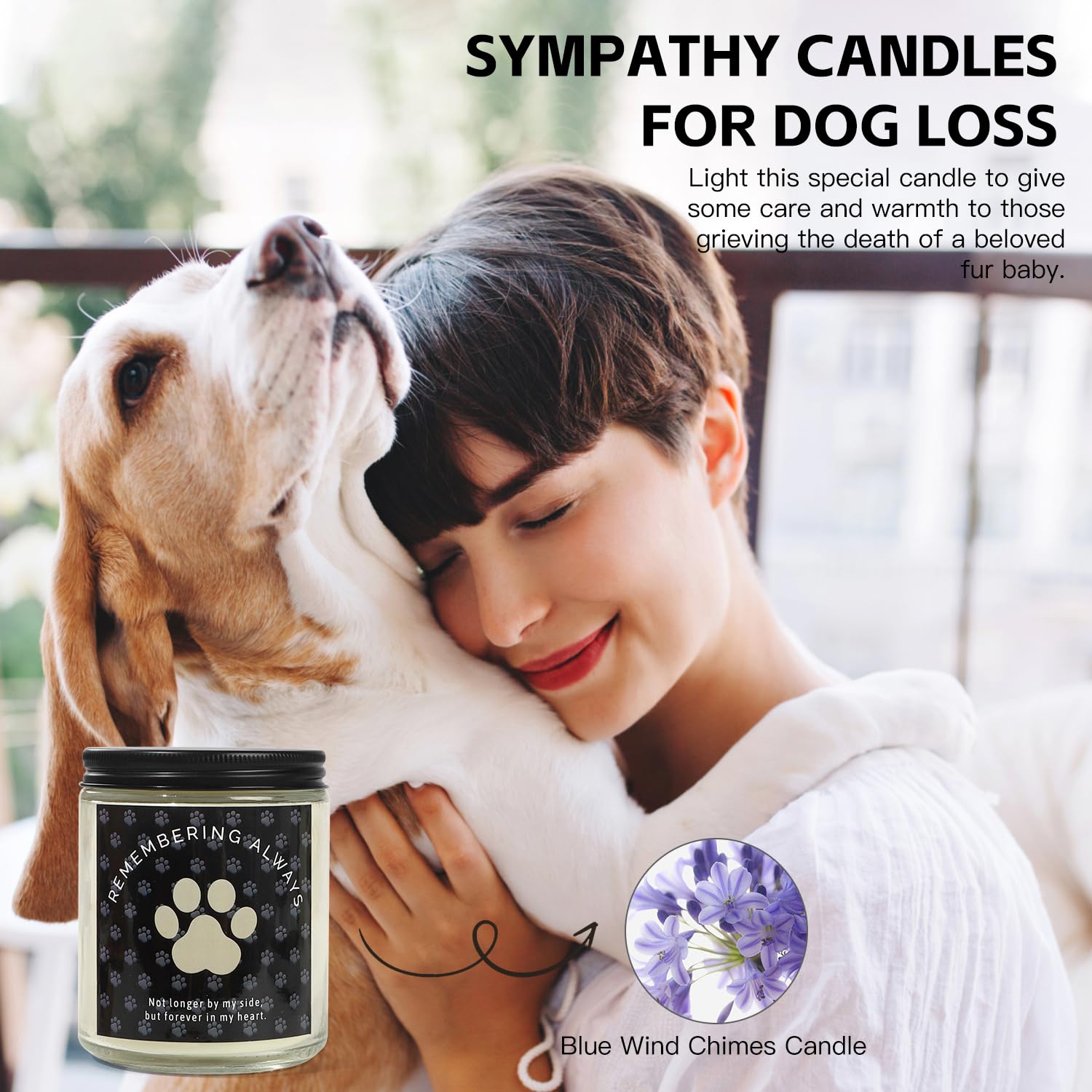 Iaovueby Loss Of Dog Pet Sympathy Gift, Pet Memorial Gifts For Dogs, Loss Of A Dog Sympathy Gift Baskets, Dog Passing Away Gifts