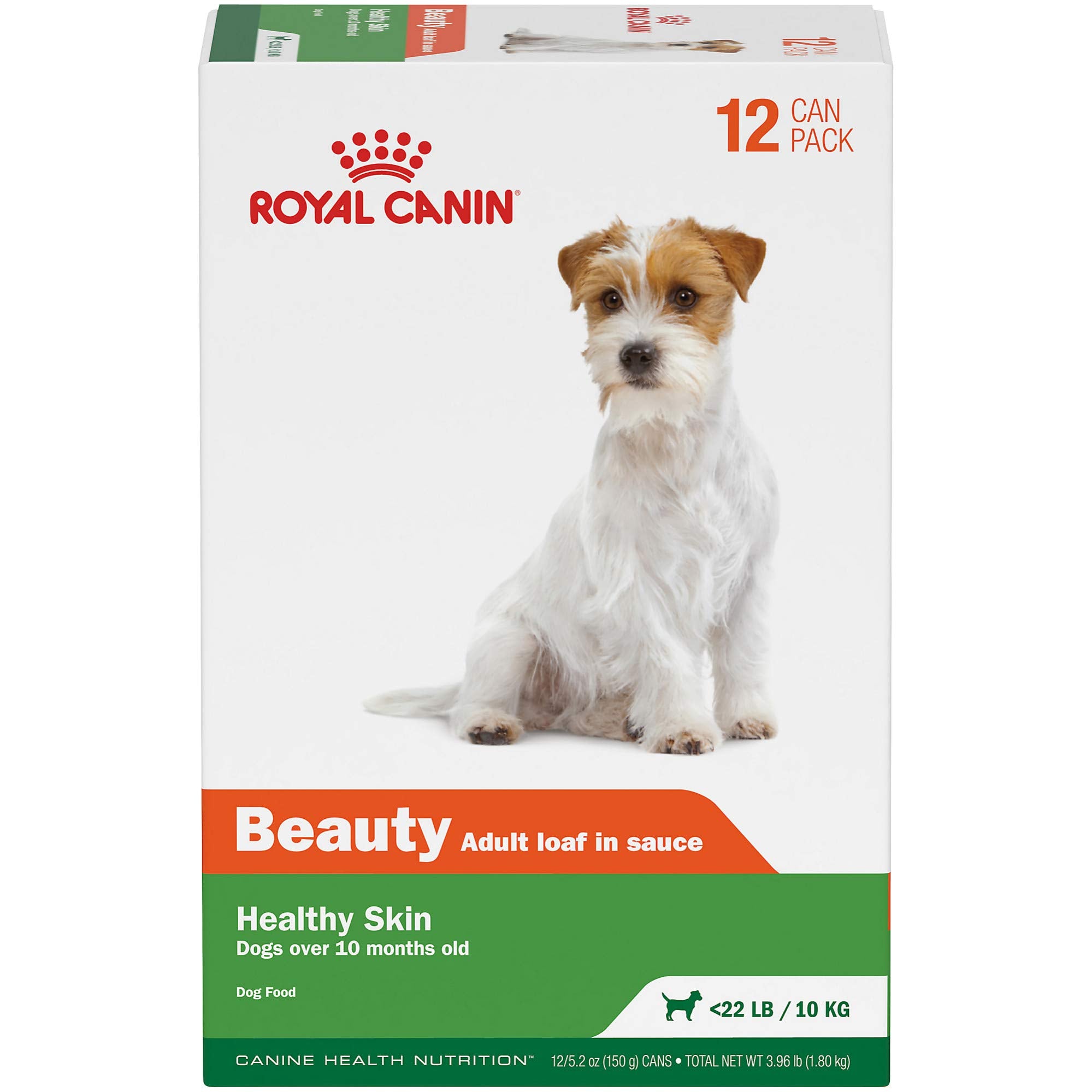 Royal Canin Canine Health Nutrition Beauty Adult Loaf in Sauce Canned Dog Food, 5.2 oz (12 Pack)