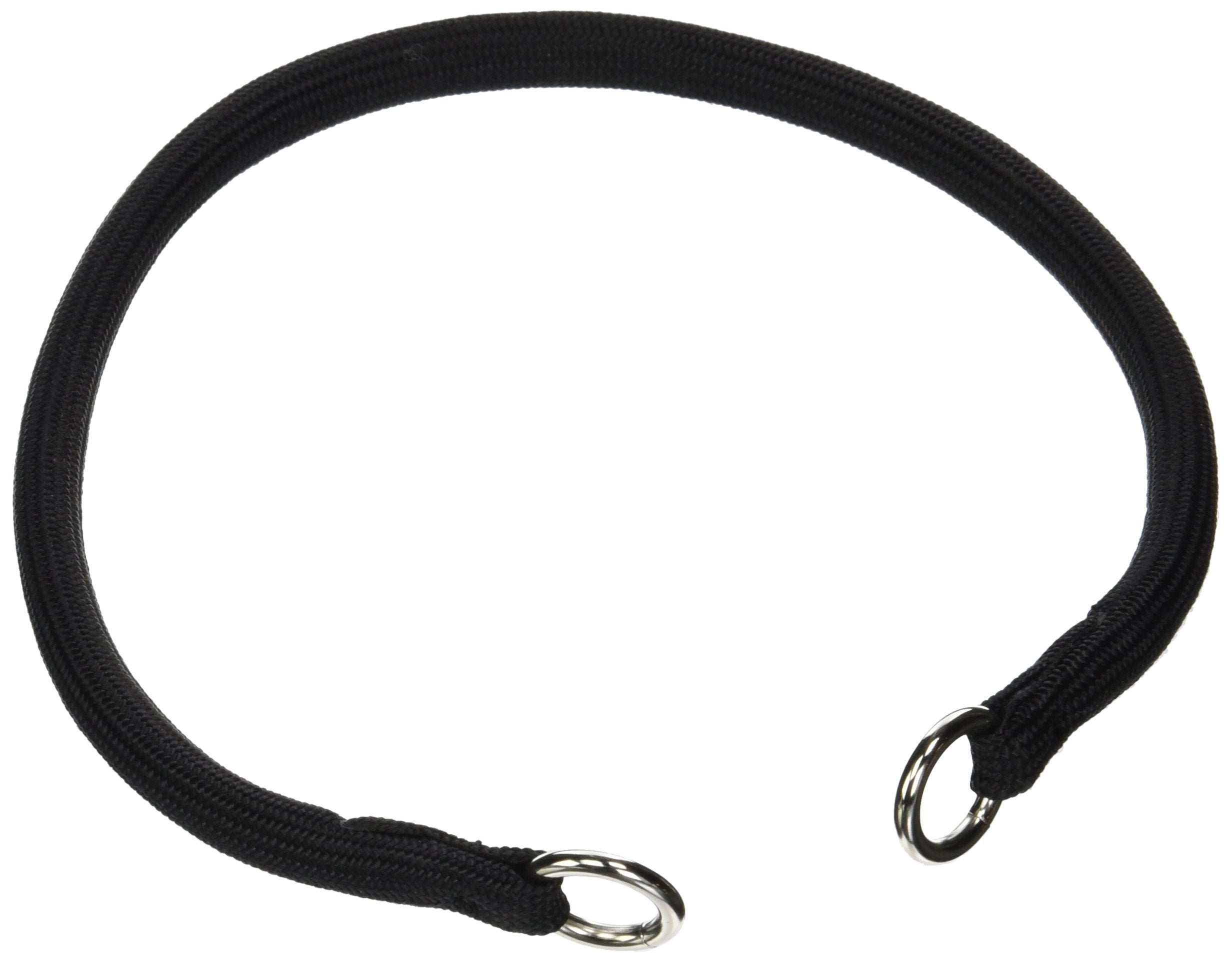 Coastal Pet Products Dcp330218Blk Round Choke Collar For Dogs, 3/8 By 18-Inch, Black