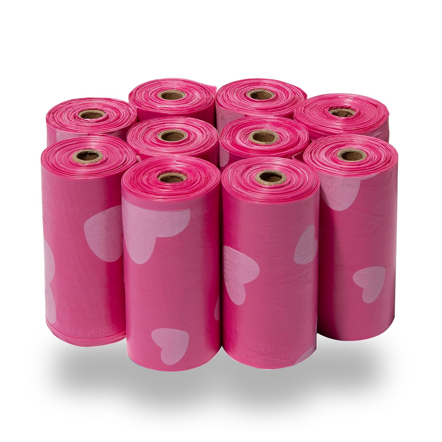 Best Pet Supplies Dog Poop Bags (4 X 150 Bags) For Waste Refuse Cleanup, Doggy Roll Replacements For Outdoor Puppy Walking And T