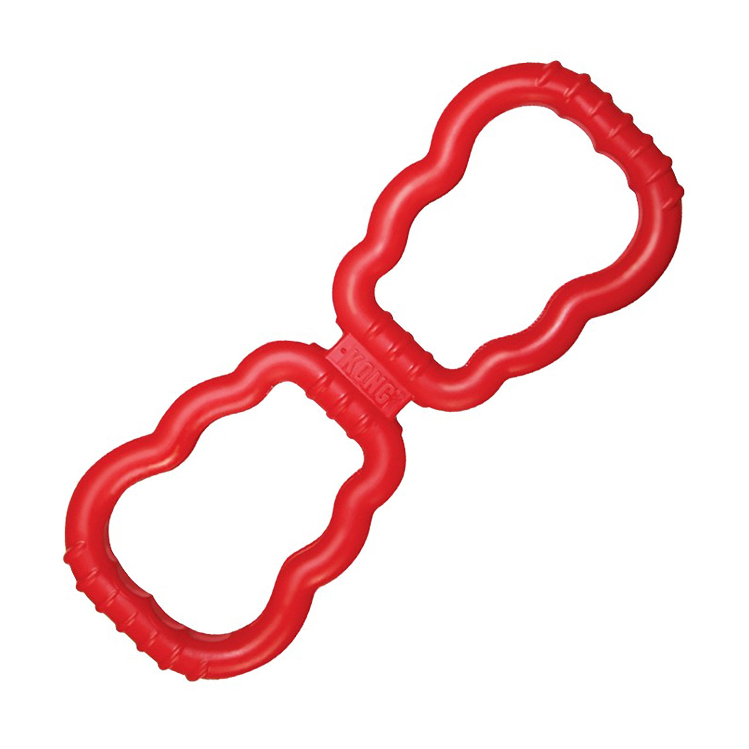 Kong Tug Toy - Dog Supplies For Tug Of War - Natural Rubber Dog Toy For Outdoor & Indoor Playtime - For Medium/Large Dogs