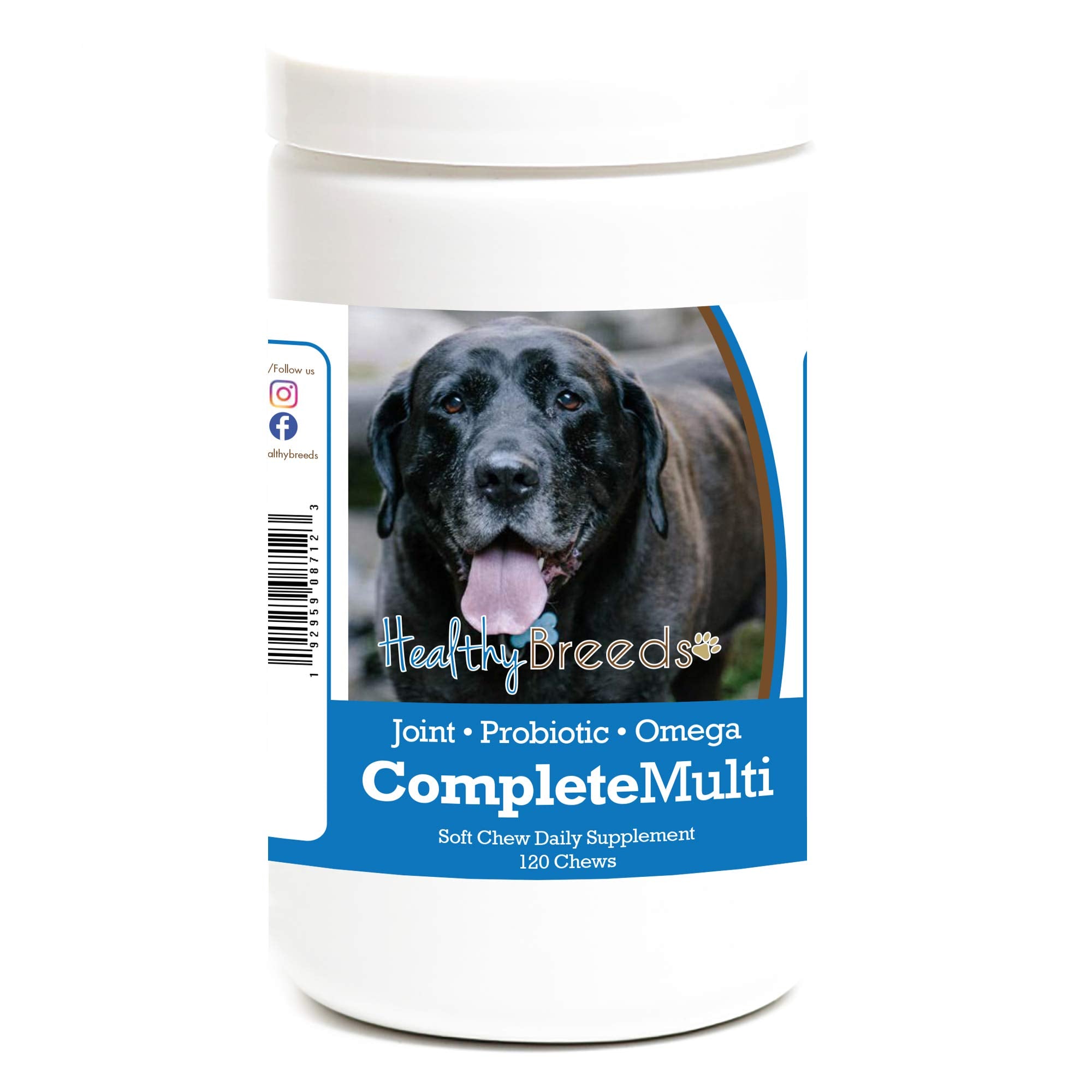 Healthy Breeds Mastador All in One Multivitamin Soft Chew 120 Count