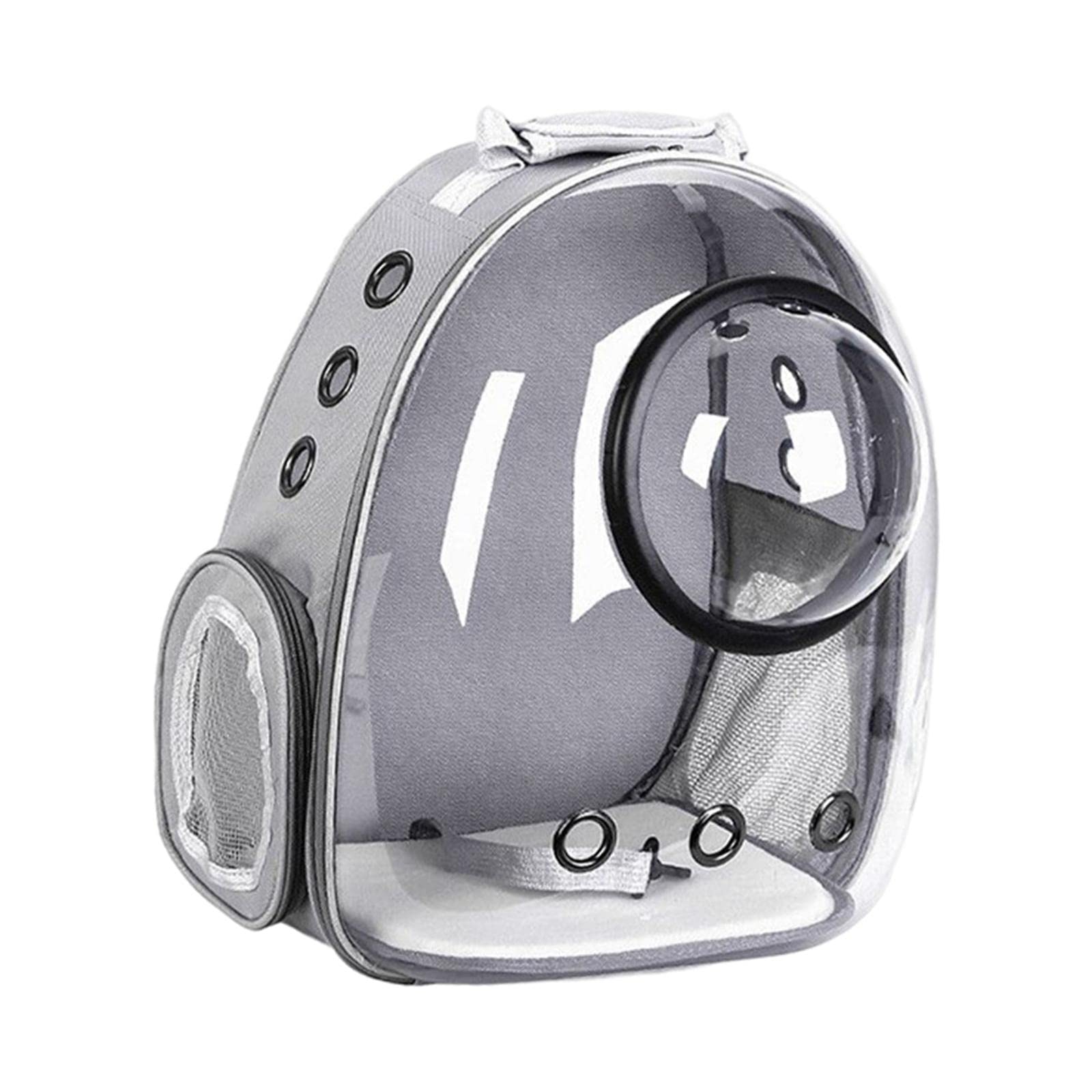 ATORSE Pet Backpack Transparent Carrying Travel Bag for Outdoor Use Travel Camping Gray|Pet Supplies|Dog Supplies|Carriers & Tot