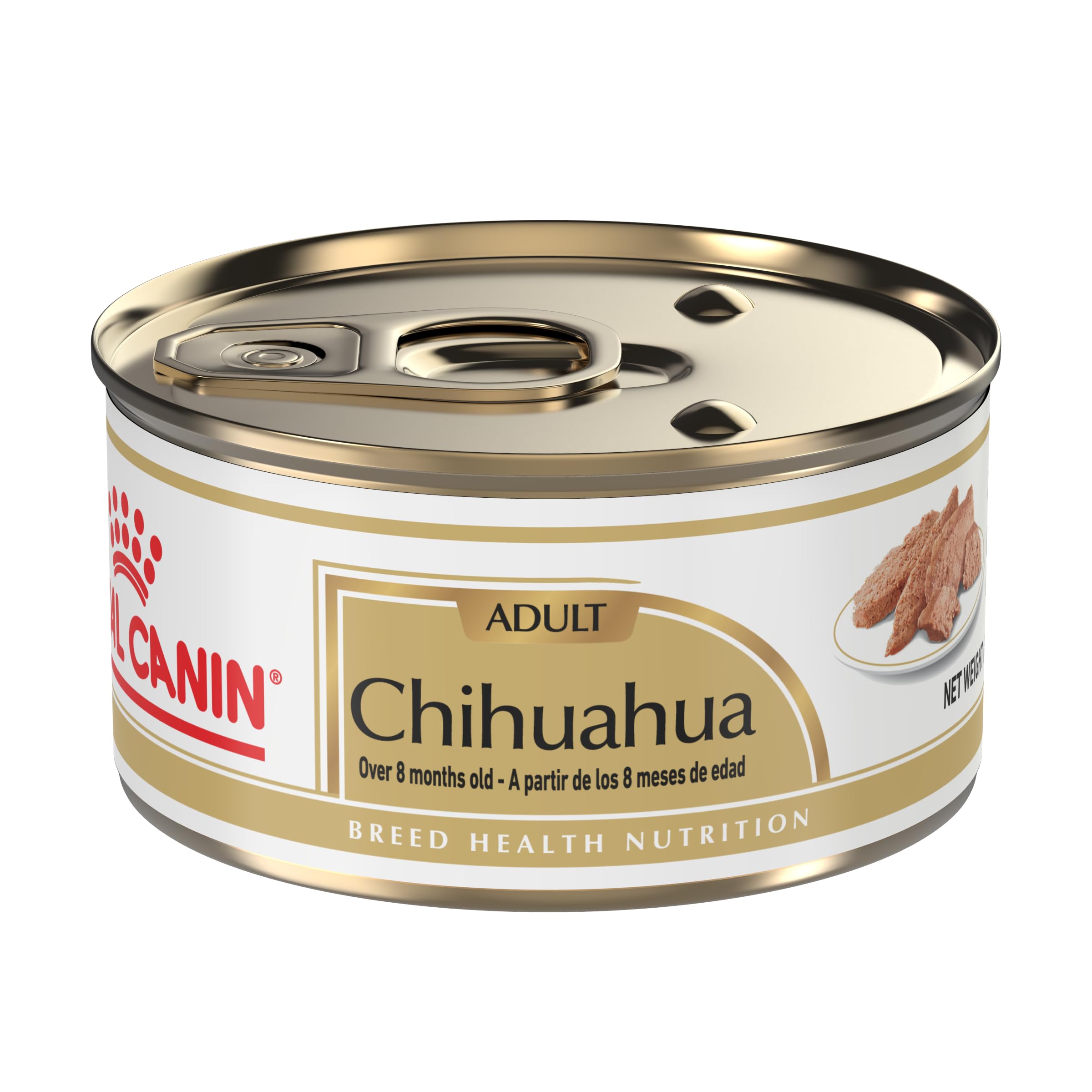 Royal Canin Breed Health Nutrition Chihuahua Adult Loaf in Sauce Wet Dog Food, 3 oz can (24-count)
