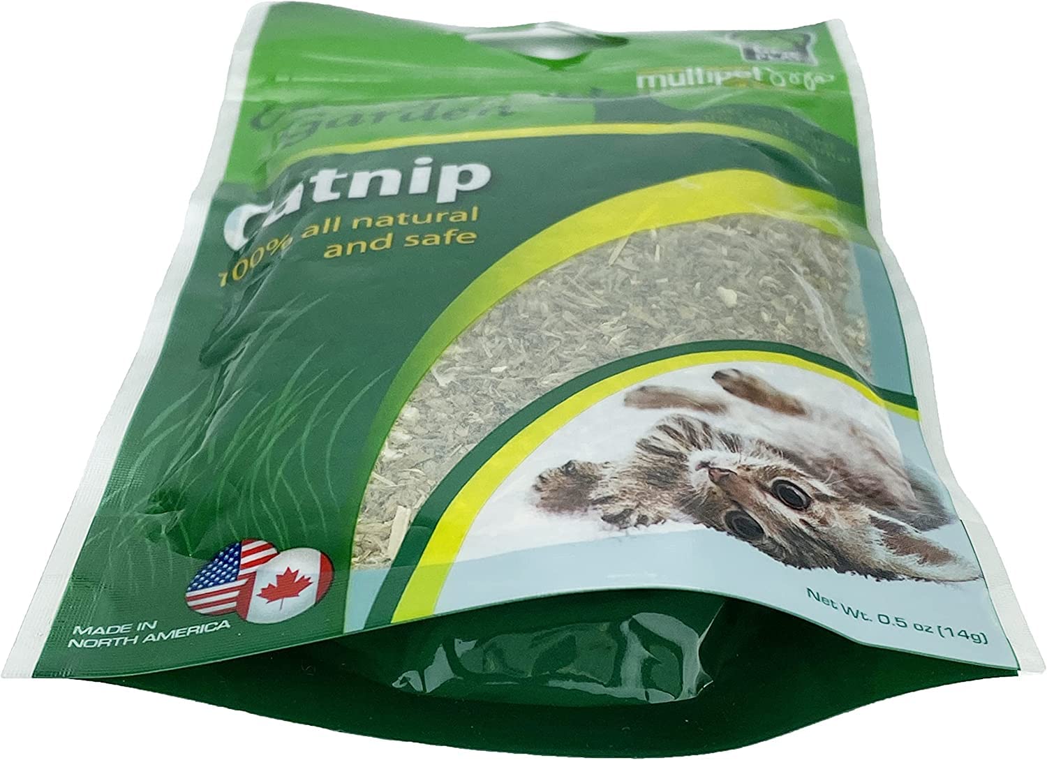 Multipet Gusseted Bag of Catnip Toy, 1/2 oz
