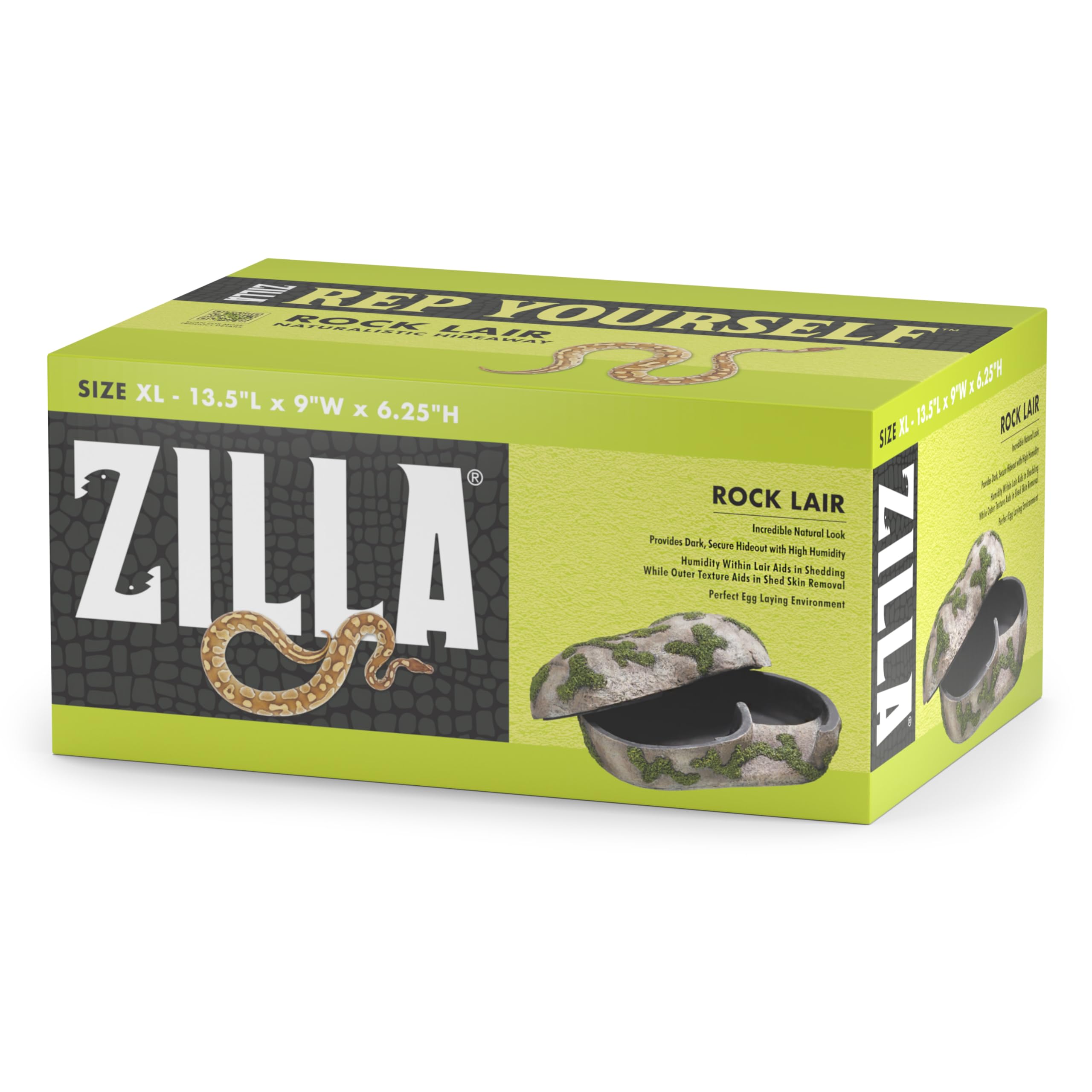 Zilla Pet Terrarium Rock Lair, X-Large