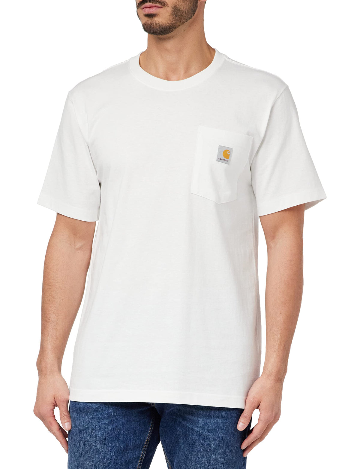Carharttmensrelaxed Fit Heavyweight T-Shirt White3X-Large
