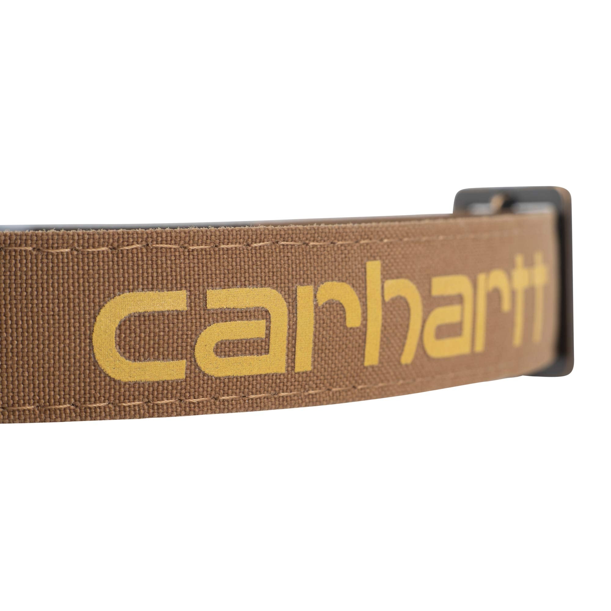 Carhartt Nylon Duck Dog Collar Carhartt Brown/Dark Brown Medium