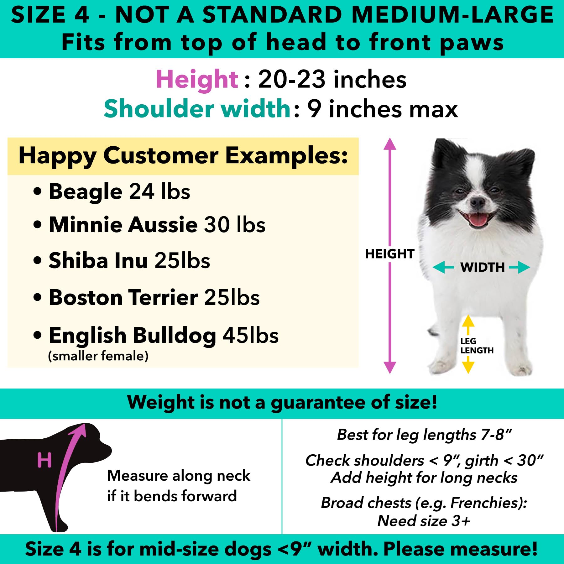 Pandaloon Dog Halloween Costume - As Seen On Shark Tank - Patented - Funny Costume With Arms For Small And Medium Dogs And Cats (Panda, Size 4(20-23 In Height At Top Of Head,Girth<27 In))