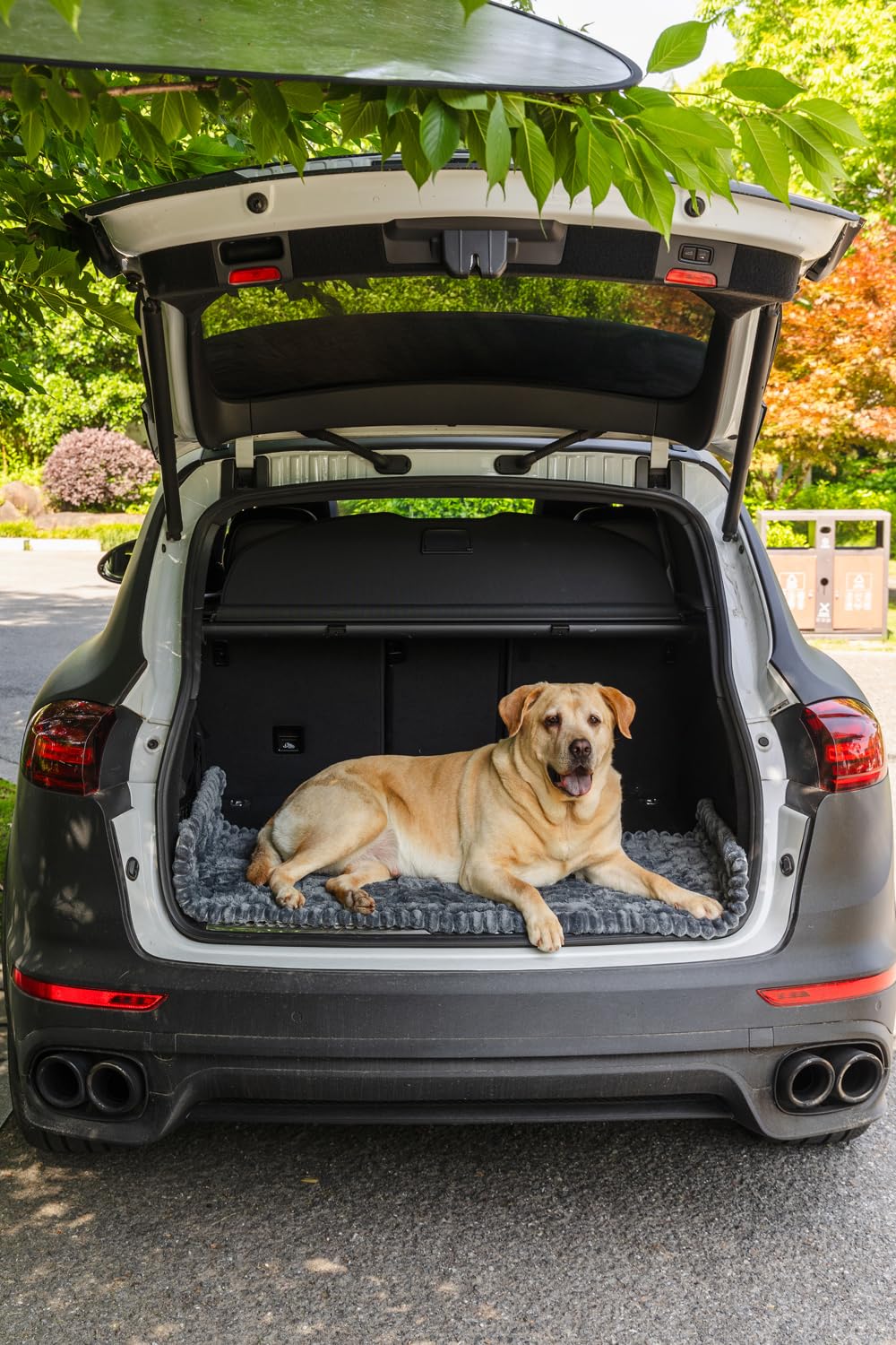 Tgodgpy Non-Slip Dog Bed Mat For Car, Fuzzy Backseat Pet Mat, Travel Pet-Friendly Seat Cover For Cars, Compatible With Backseat