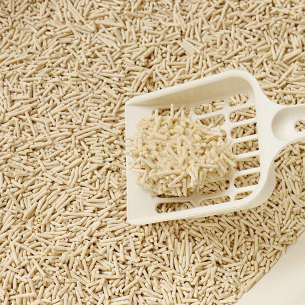 Furberry Natural Soy Litter, Tofu Cat Litter - Clumping, Flushable, Ultra Absorbent and Fast Drying - Zero Dust, Low Tracking -