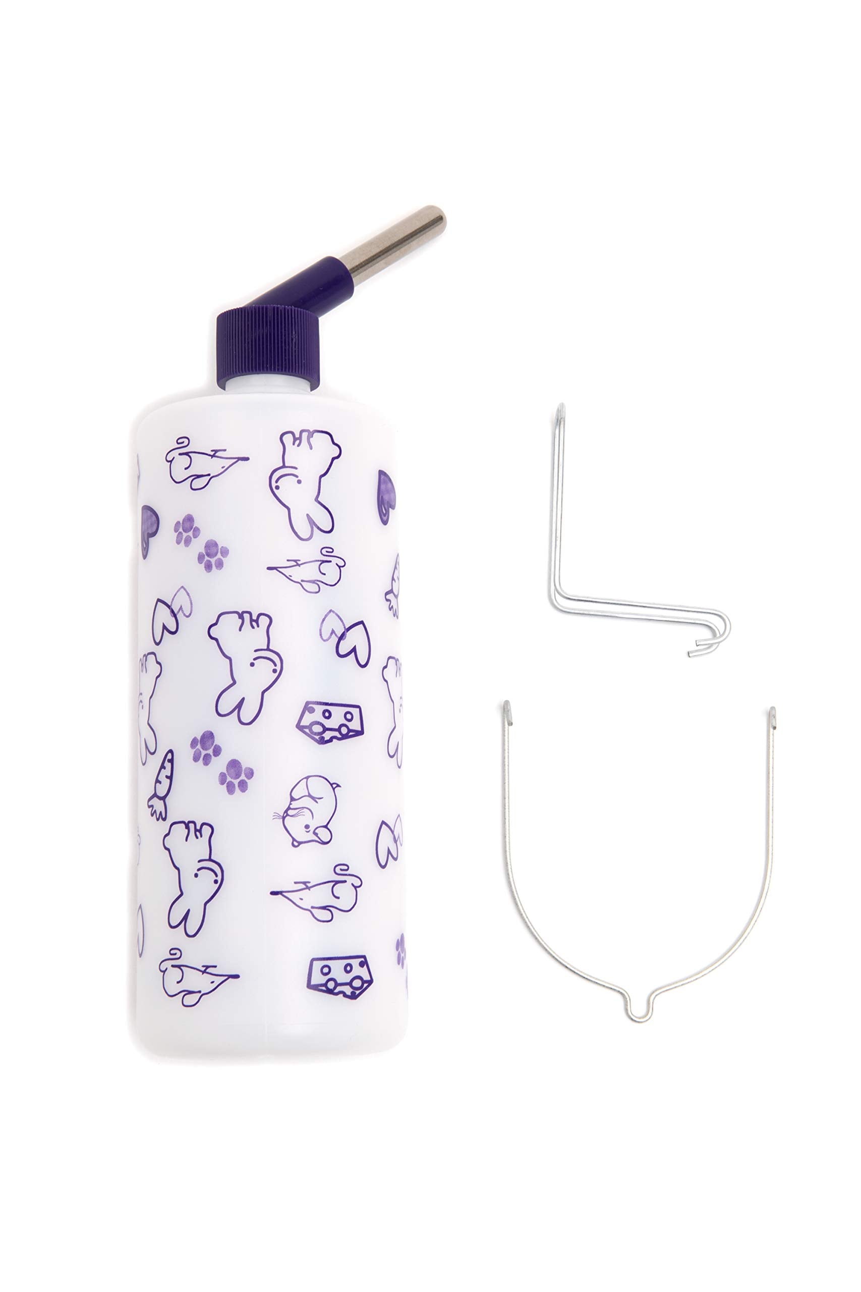 Lixit Weather Resistant Cage Water Bottles for Rabbits, Ferrets, Guinea Pigs Hamsters and Other Small Animals. (32-Ounce)