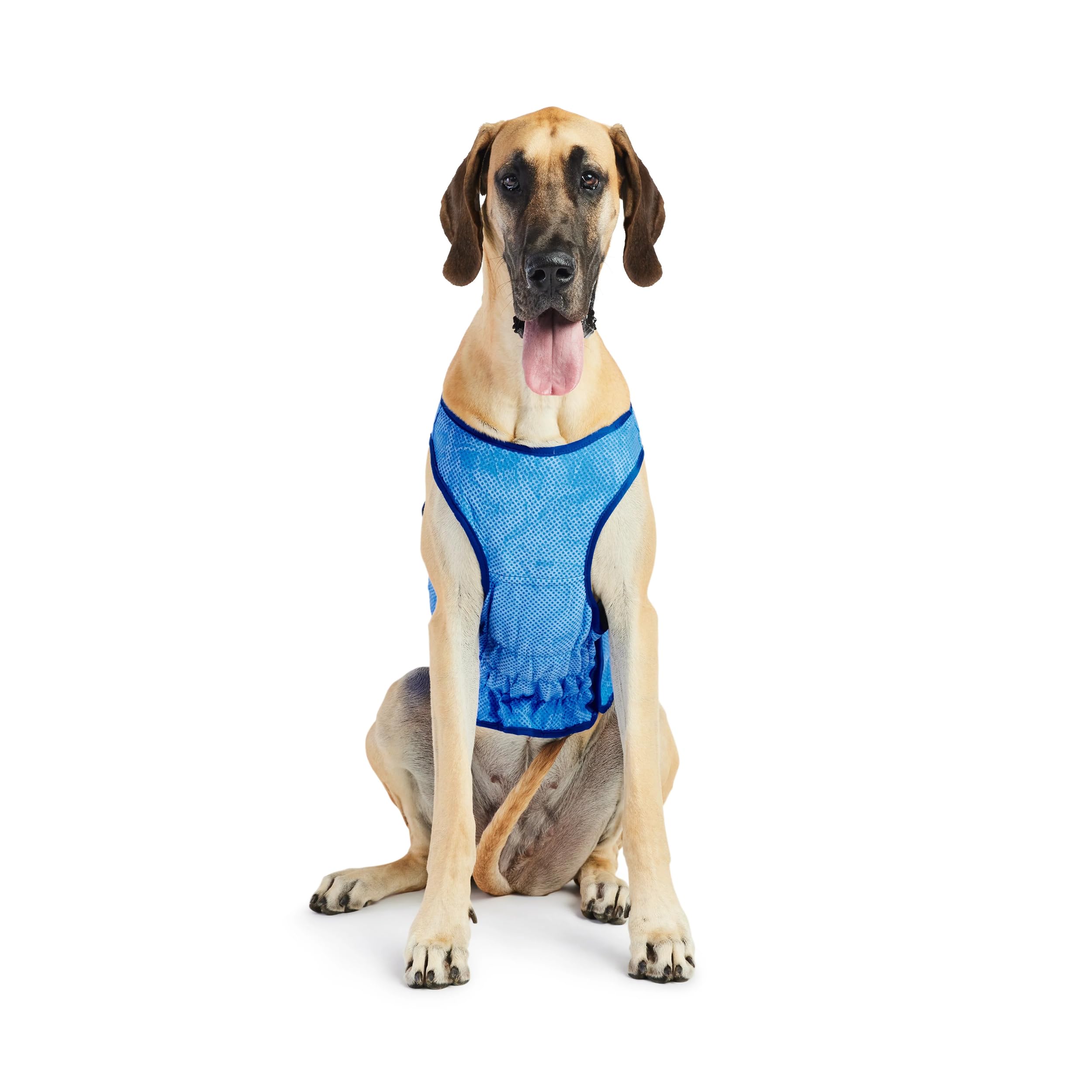 Gf Pet Blue Elasto-Fit Ice Dog Vest, X-Large