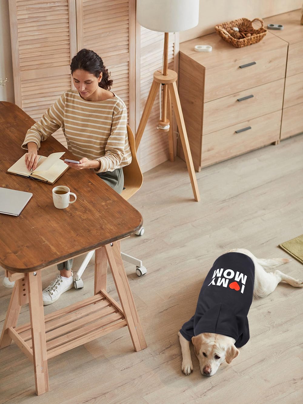 Greenjoy Dog Sweater Dog Hoodie Cold Weather Dog Coat Hooded Sweatshirt For Puppies,Cats, Small Medium Large Dogs (X-Large, Blac