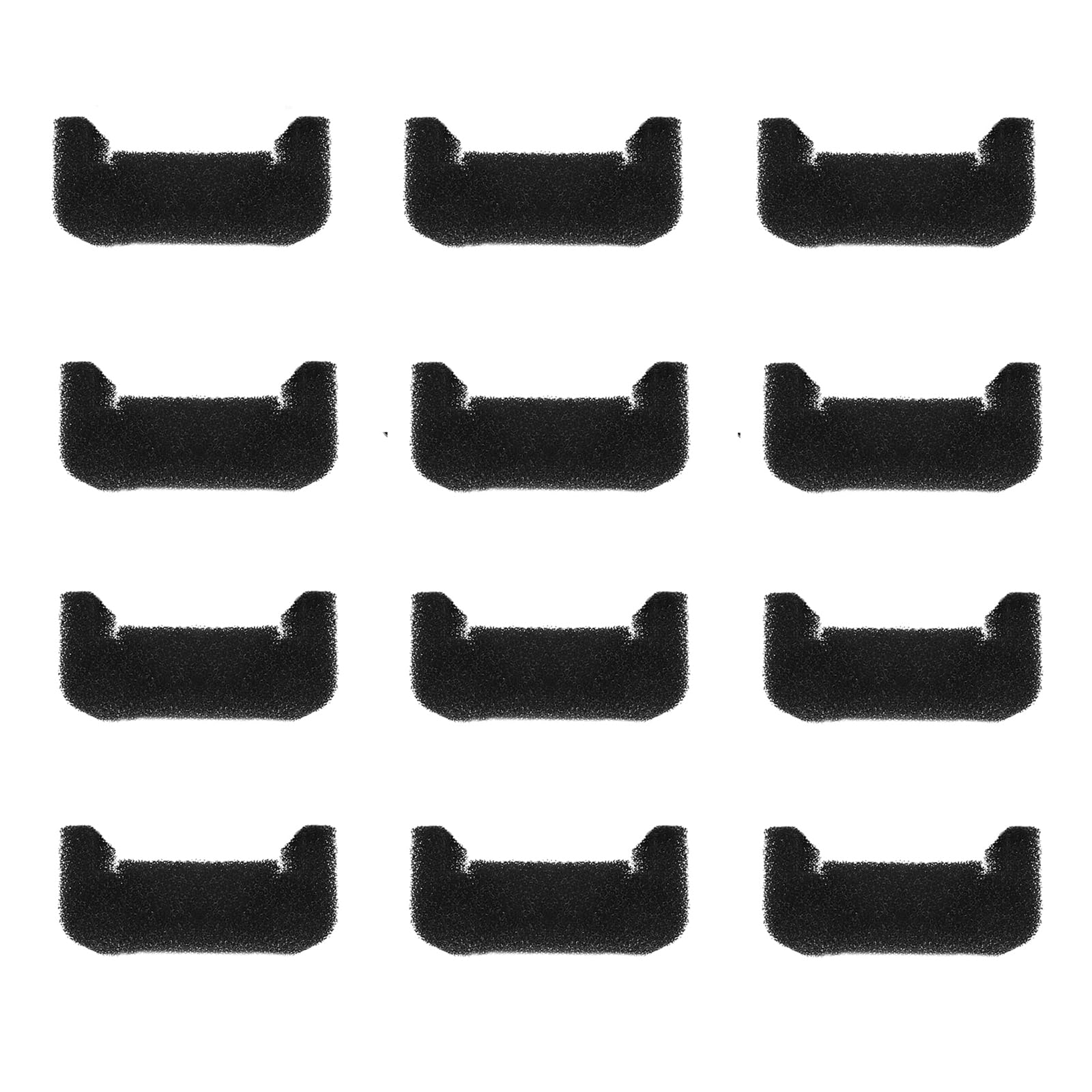 8/12 Pack Foam Filters For Cat Water Fountain, Cirfifth Sponge Cat Fountain Filters, Pet Fountain Filter Replacement (12 Pack)