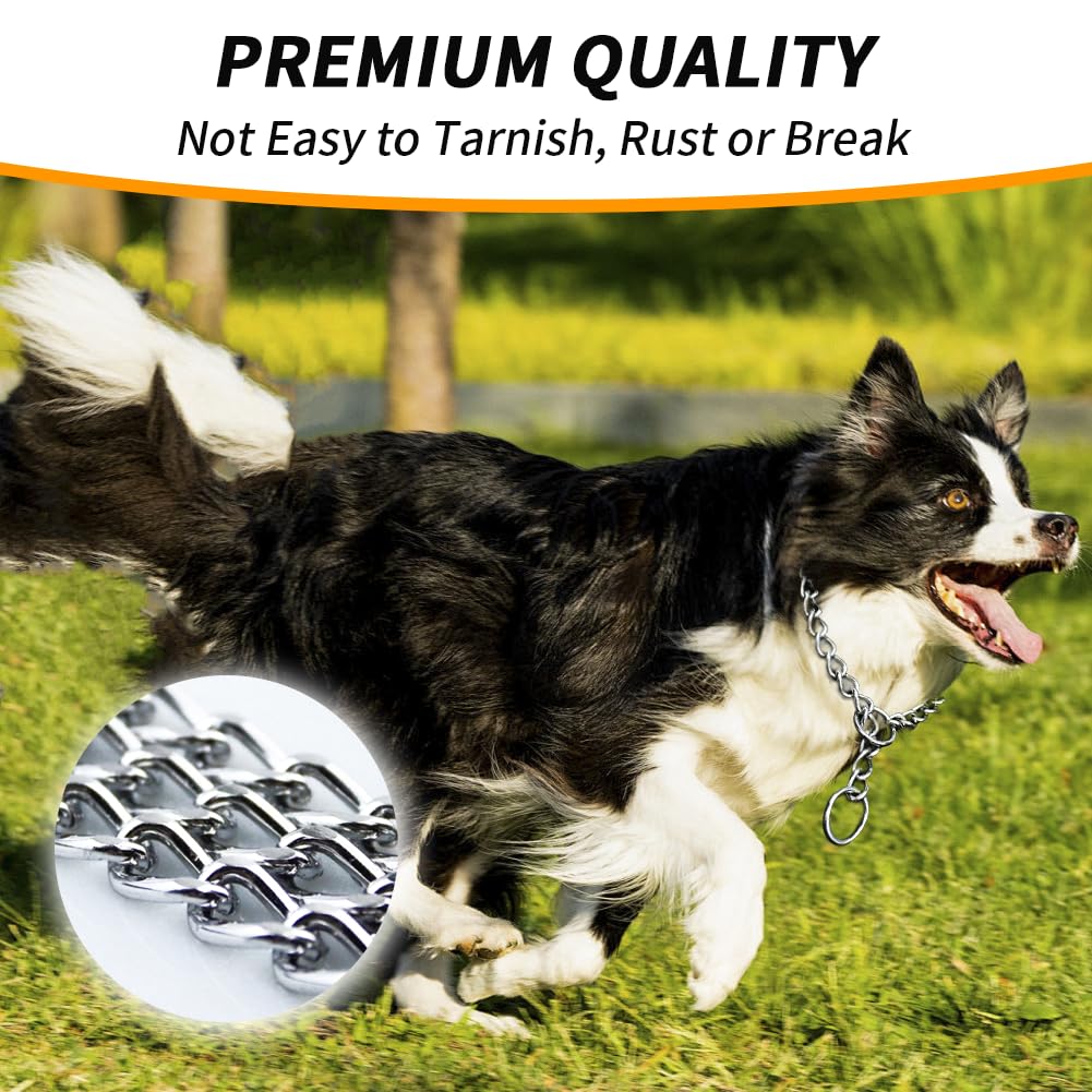 Dafumolous Collars Martingale Collar Adjustable Collar For Pets(14 Inch, 2.0Mm)