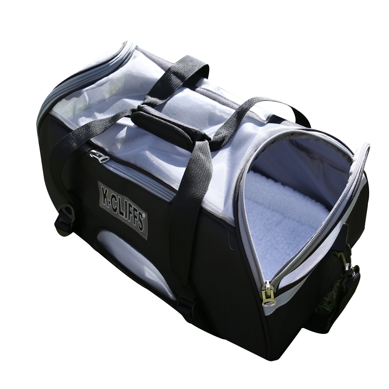 Soft-Sided Comfort Pet Carrier | Deluxe Fleece Bed | Airline Approved