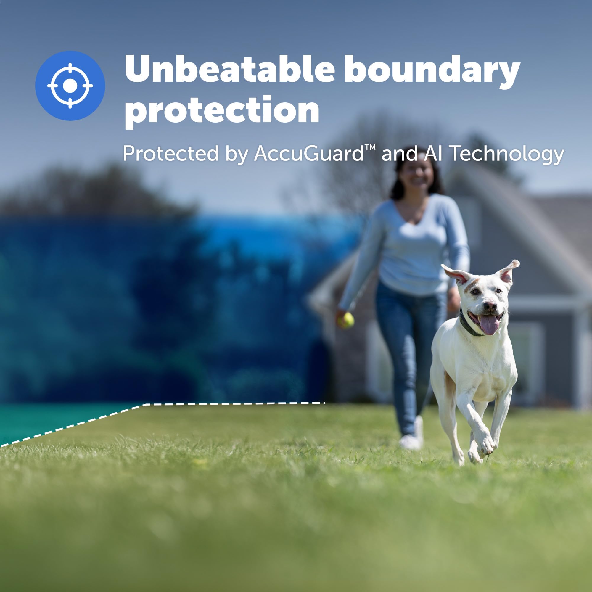 Petsafe Guardian Gps Dog Fence - No Subscription - Create Your Own Wireless Fence For Dogs - For Yards 3/4 Acres Or Larger - Wor