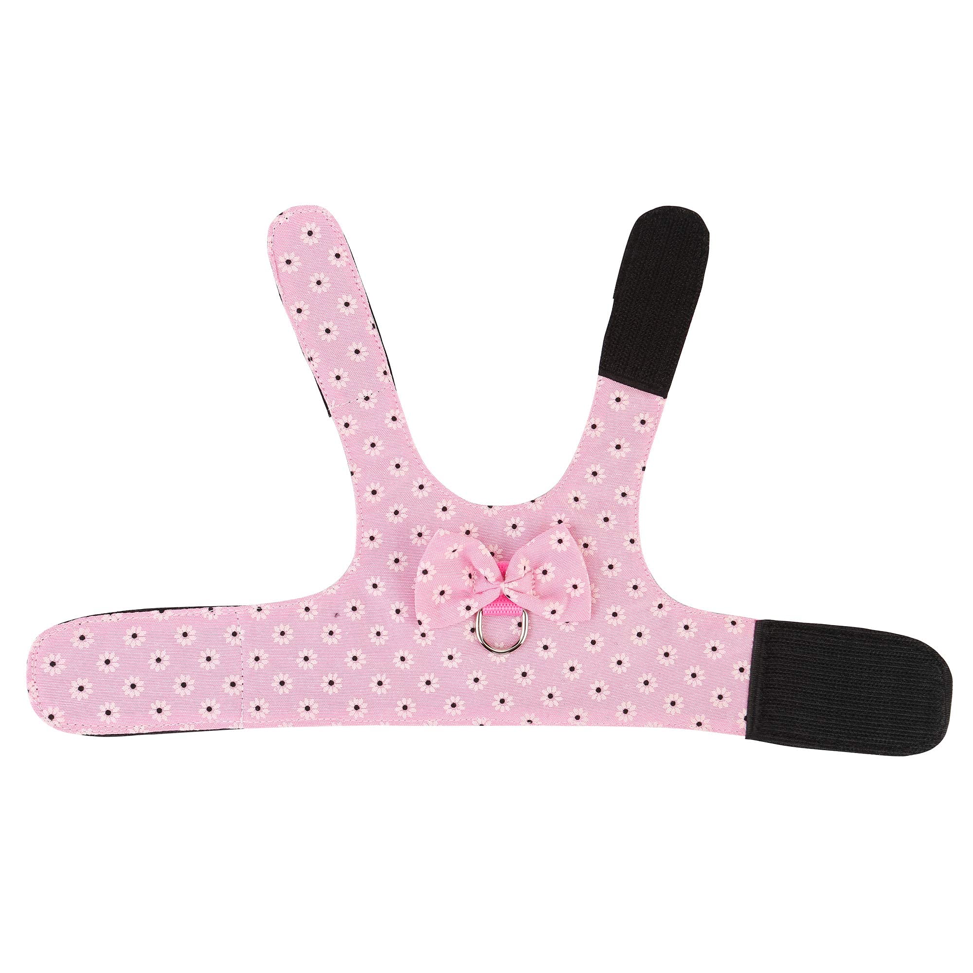 Filhome Adjustable Rabbit Harness Leash, Bunny Harness Leash Cute Vest Harness For Rabbit Ferret Bunny Kitten Guinea Pig Walking