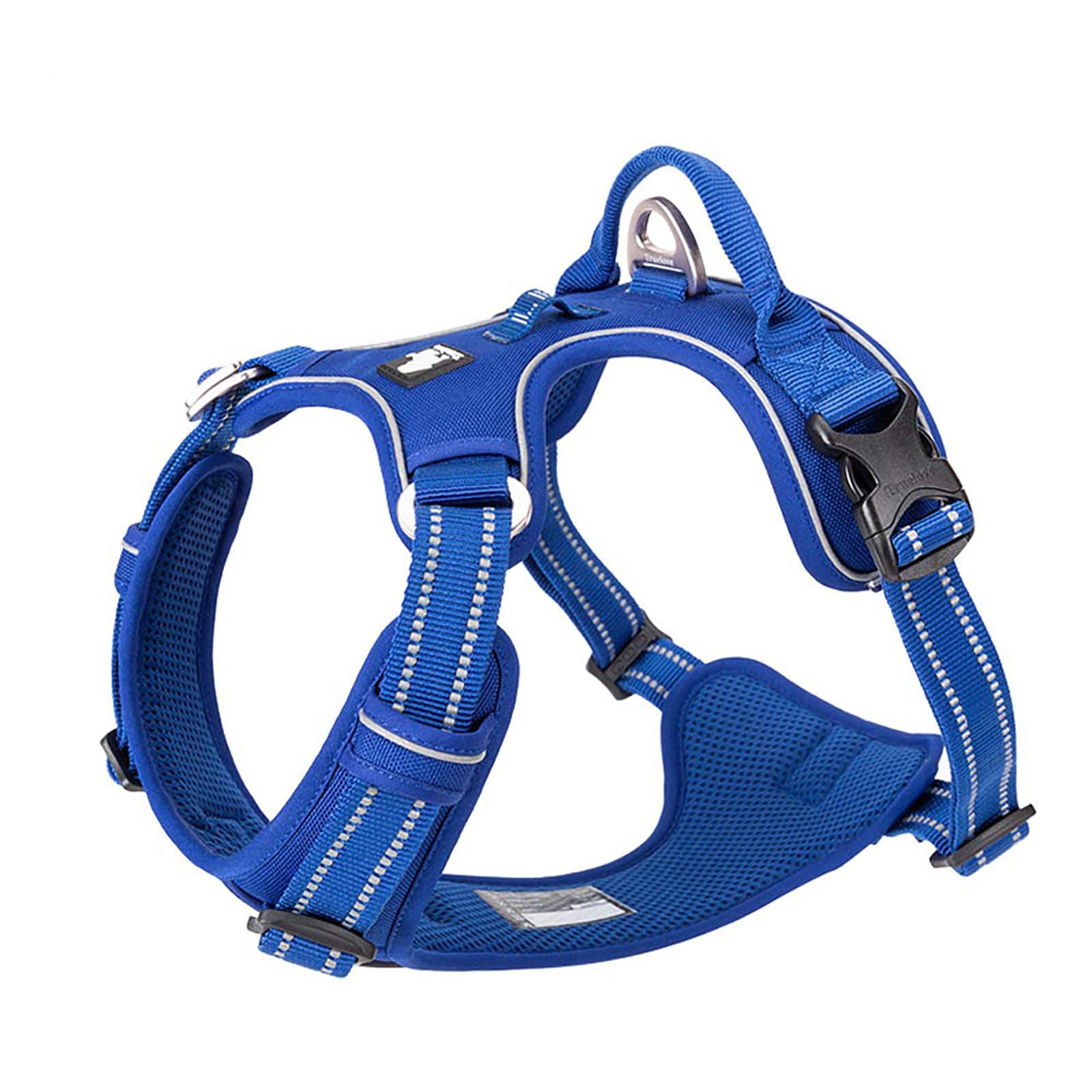True Love Dog Harness No Pull Nylon Reflective Pet Harness Adjustable Comfortable Control Step-In Brilliant Colors Truelove Tlh5