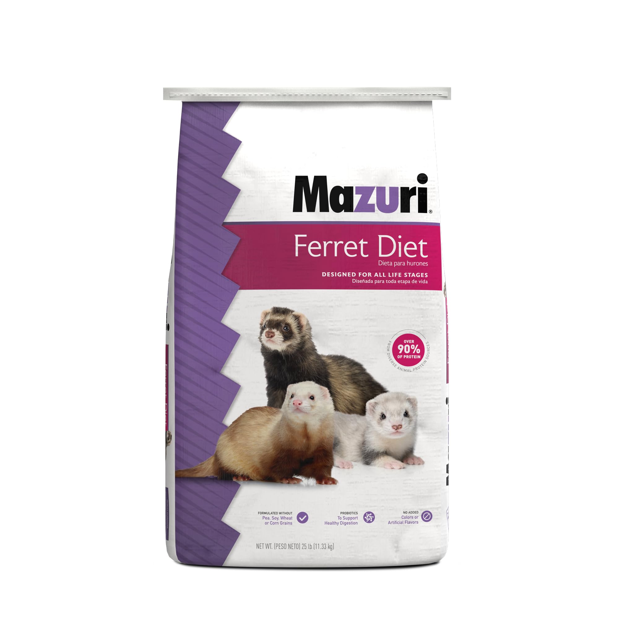 Mazuri | Ferret Food | 25 Pound (25 LB) Bag