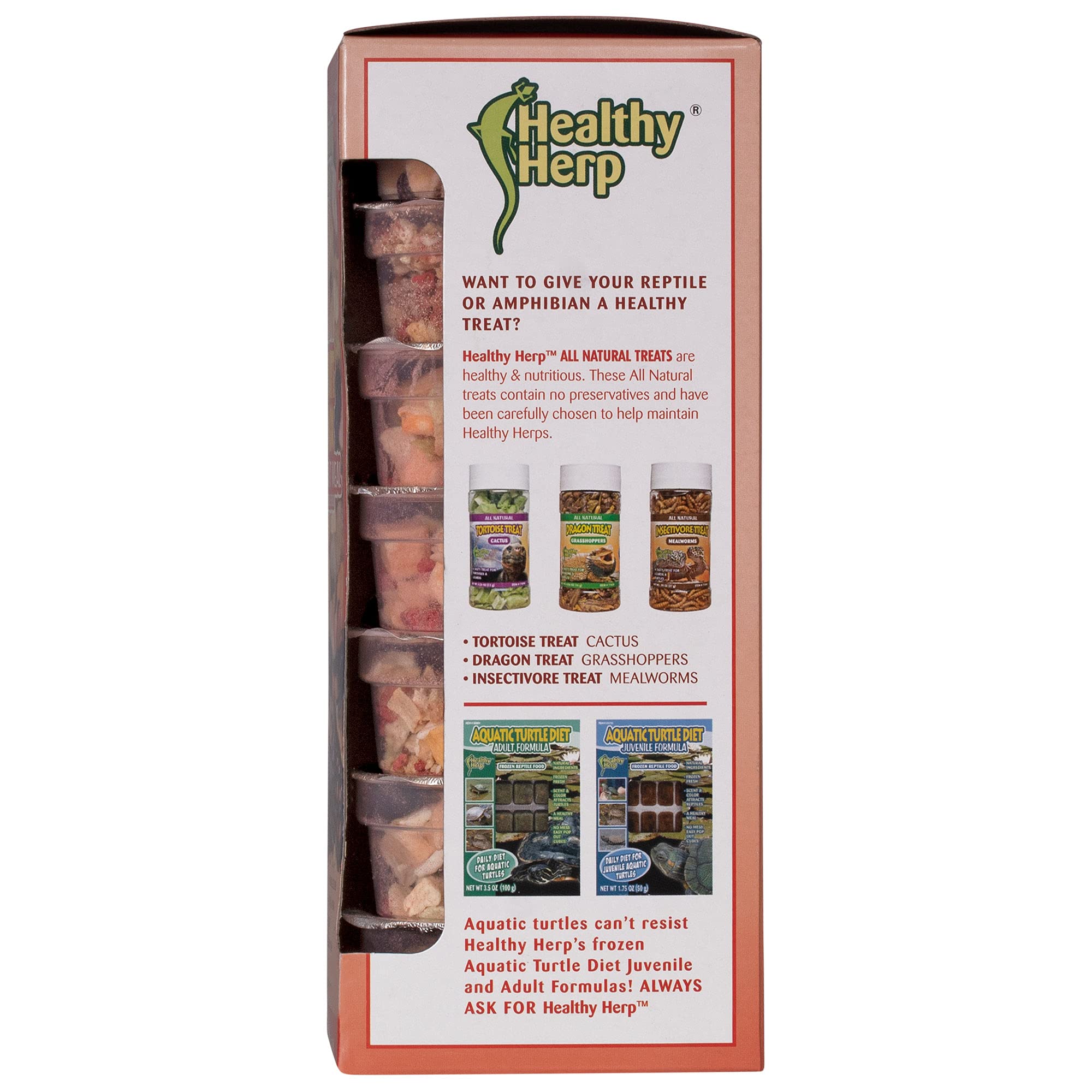 Healthy Herp Fruit Mix Instant Meal Reptile Food - Bearded Dragon Accessories & Bearded Dragon Food - Nutritious Blend for Beard