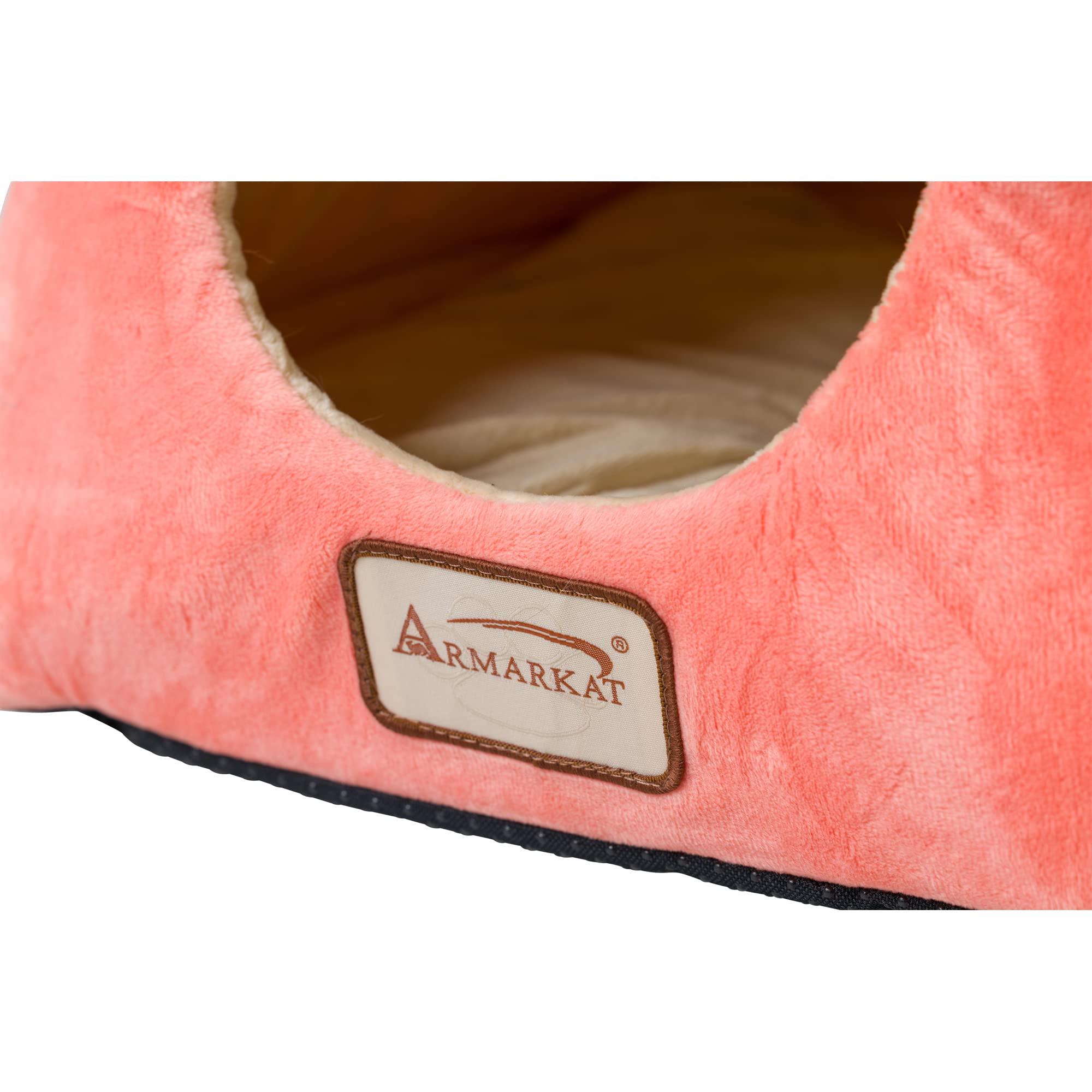 Armarkat Cat Bed, C07CCS/MH, Orange and Beige