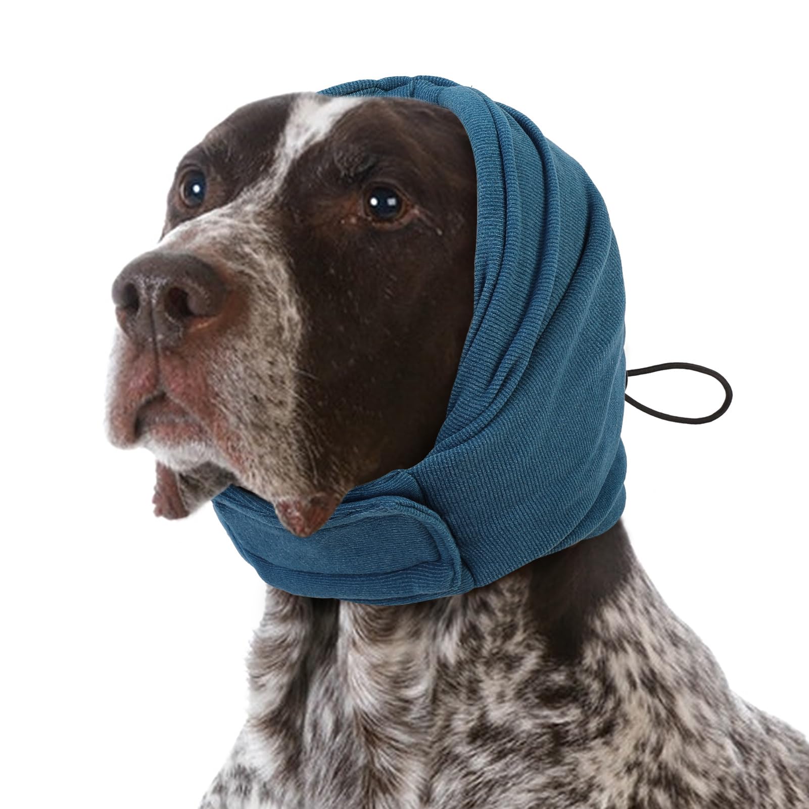Sunfura Dog Calming Hoodie, No Shake Ear Wraps For Dogs Anxiety Relief, Pet Ear Cover Muffs Noise Protection For Firework, Groom