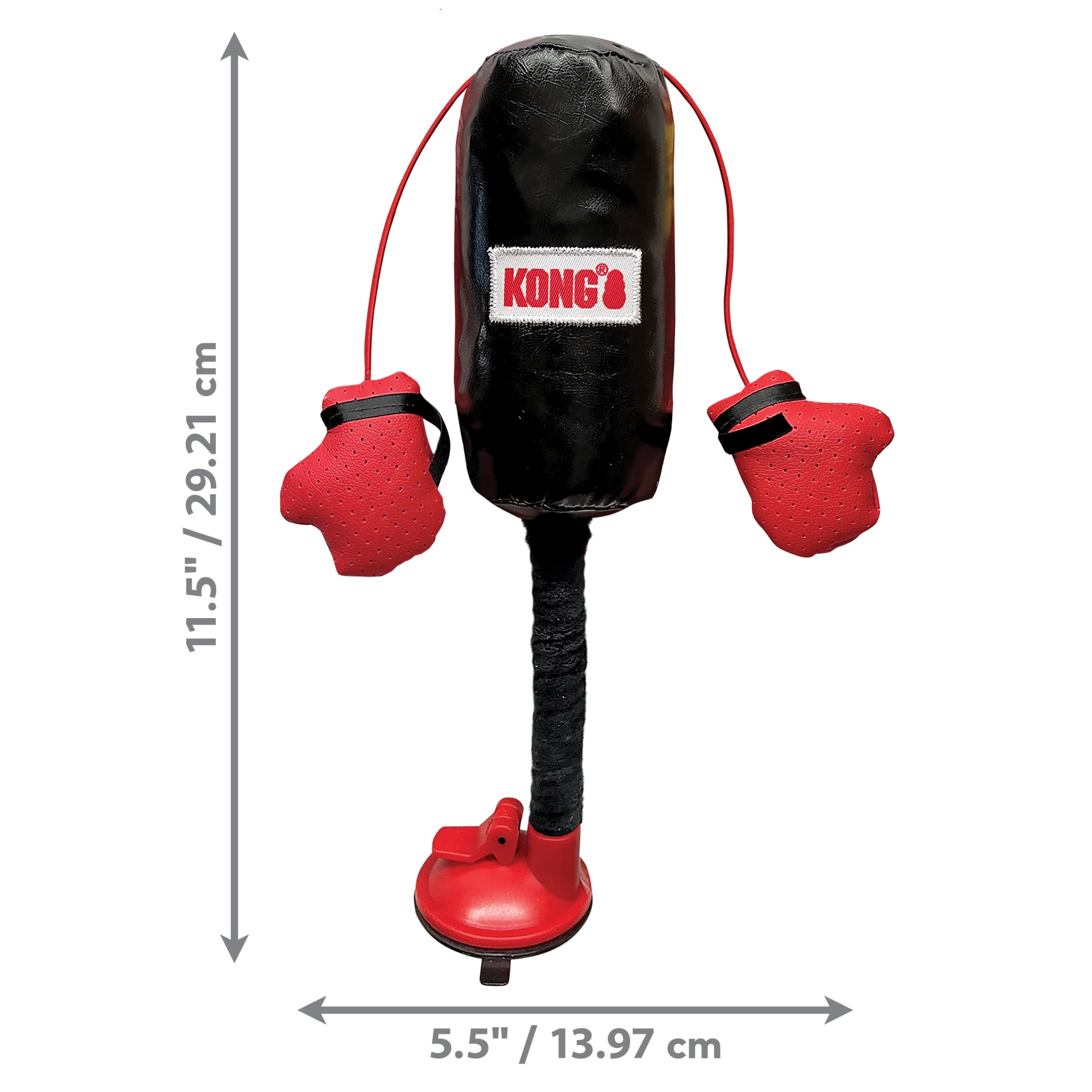 KONG Connects Punching Bag with Boxing Gloves Filled with Catnip