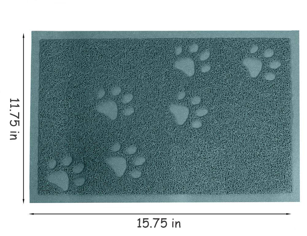 Darkyazi Cat Litter Box Mat for Floor Litter Trapping Mat Non-Slip Backing, Scatter Control, Easy Clean, Water Resistant, Soft o