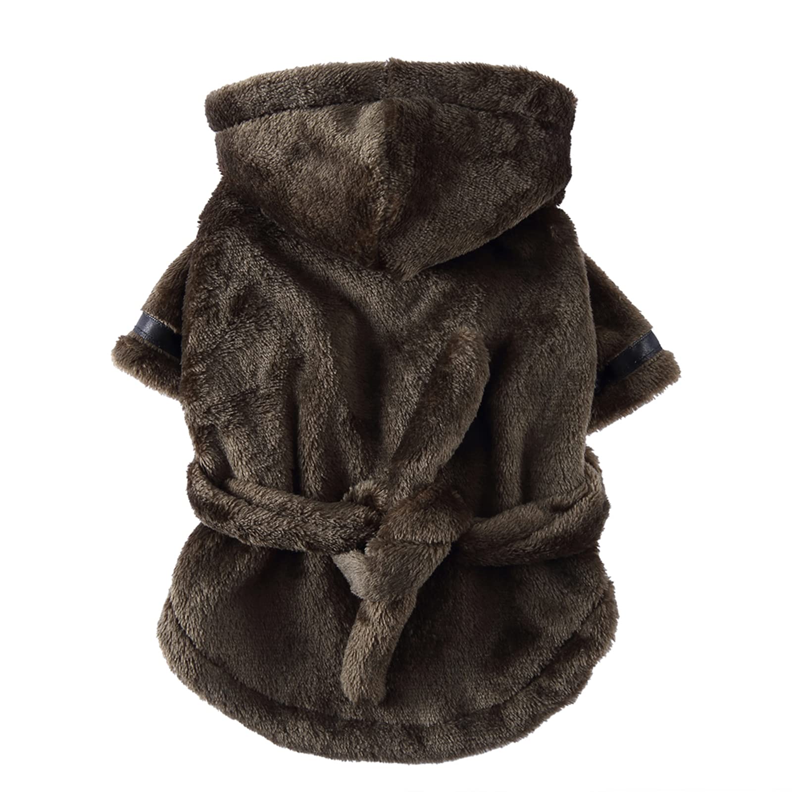 Petyoung Pet Bathrobe Dog Pajama Thickened Hooded Bathrobe Quick Drying And Super Absorbent Dog Bath Towel Soft Pet Nightwear Fo