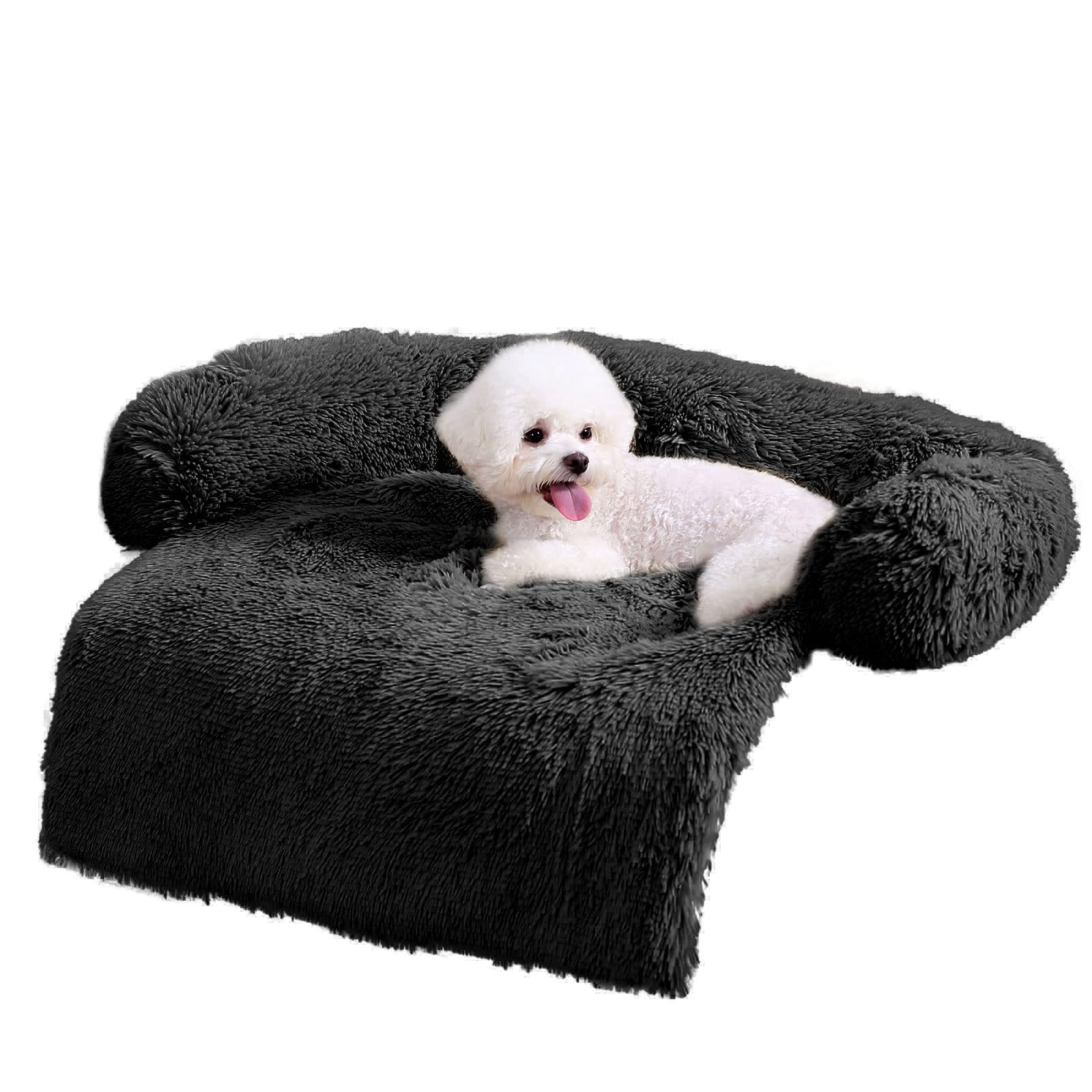Hachikitty Dog Sofa Bed Mat Cover Soft Plush, Couch Cover For Dogs Dog Mat For Furniture Protector Pet Sofa Mat For Dogs, Dog Fu