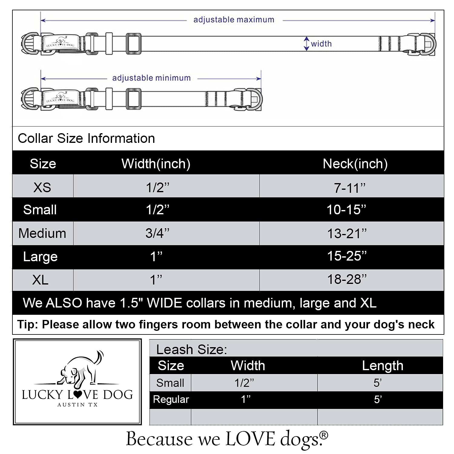 Lucky Love Dog Collar And Leash Combo| Vivid Floral Matching Girl Dog Leash And Collar Set For Medium Dogs - Carriebelle, Medium