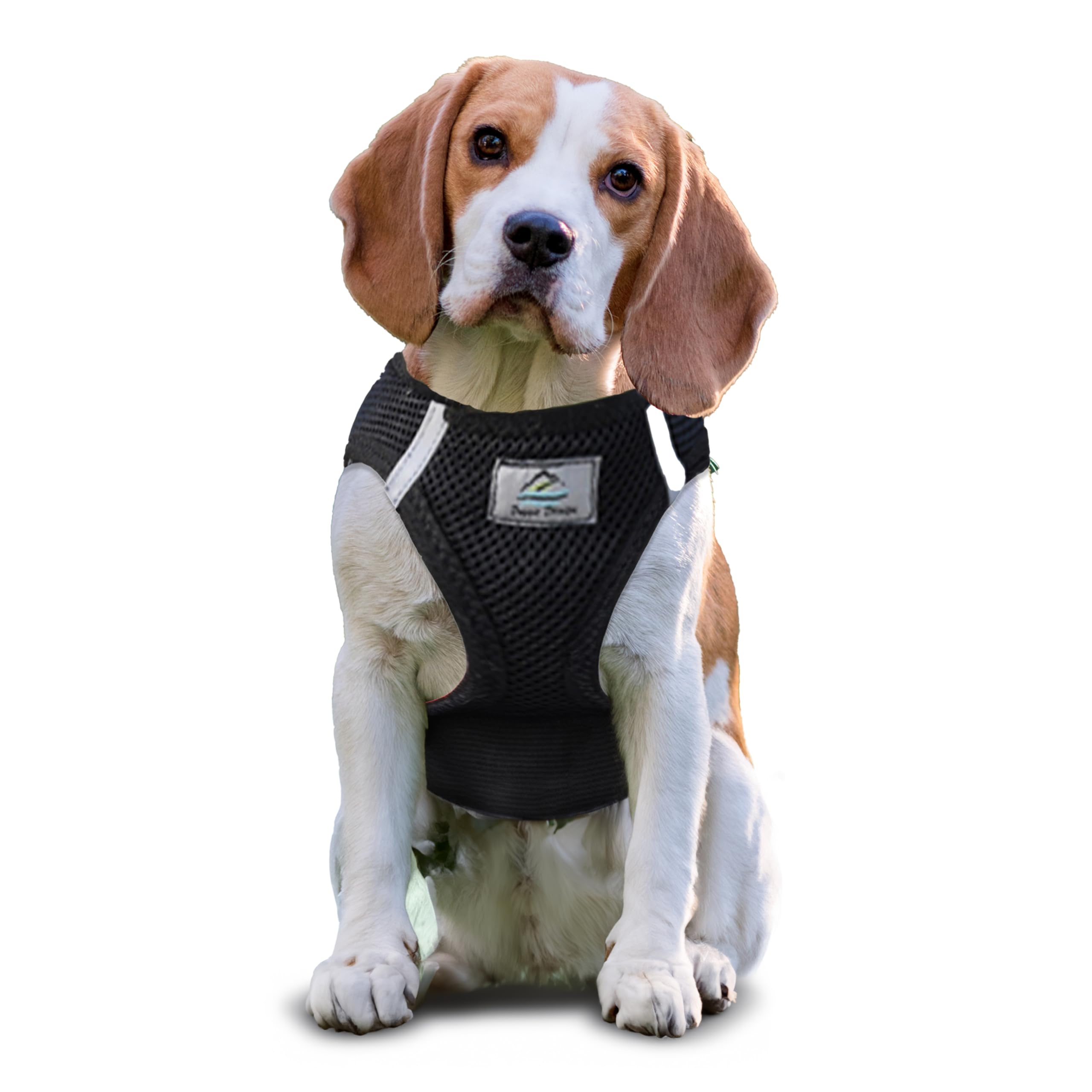 American River Ultra Choke-Free Mesh Dog Harness - Black (X-Large)