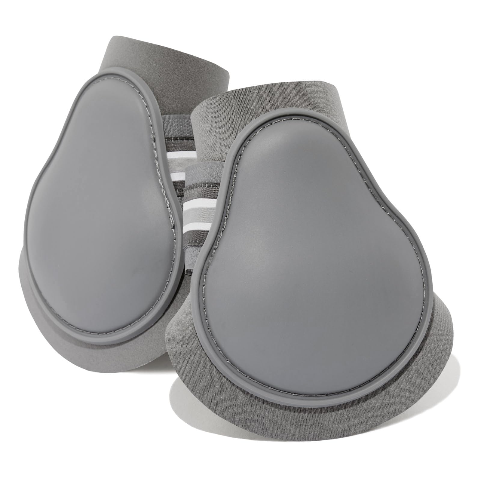 HORZE Adepto Fetlock Boots - Steel Grey - Horse