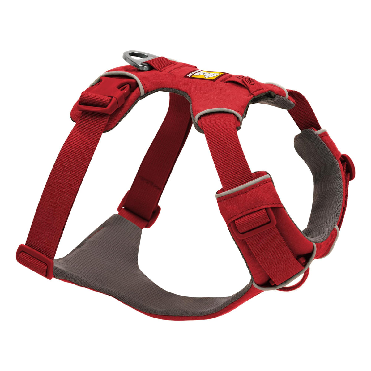 Ruffwear, Front Range Dog Harness, Reflective And Padded, No Pull Harness For Training And Everyday, Red Canyon, Large/X-Large