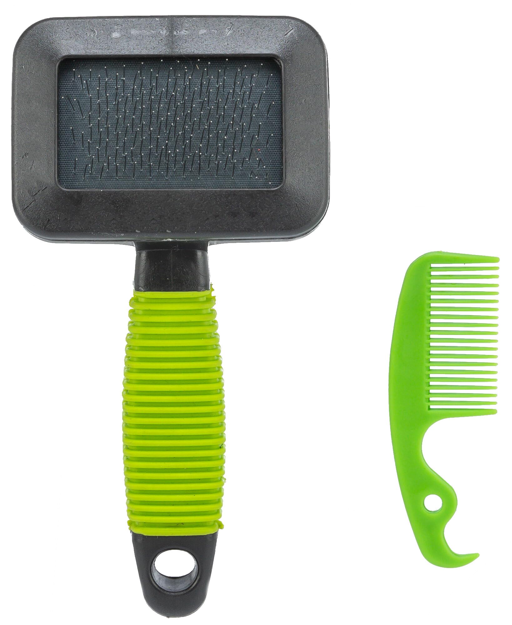 Trixie Pet Grooming Soft Brush & Comb Set For Puppies, Kittens, And Small Animals