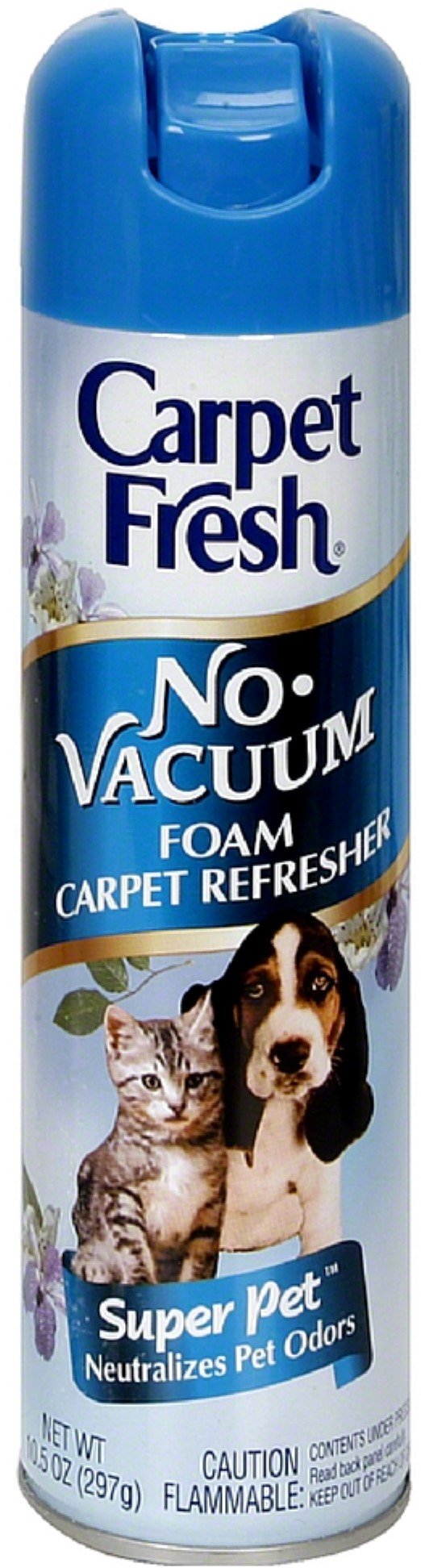 Carpet Fresh No Vacuum Foam Carpet Refresher, Super Pet 10.50 Oz (Pack Of 3)