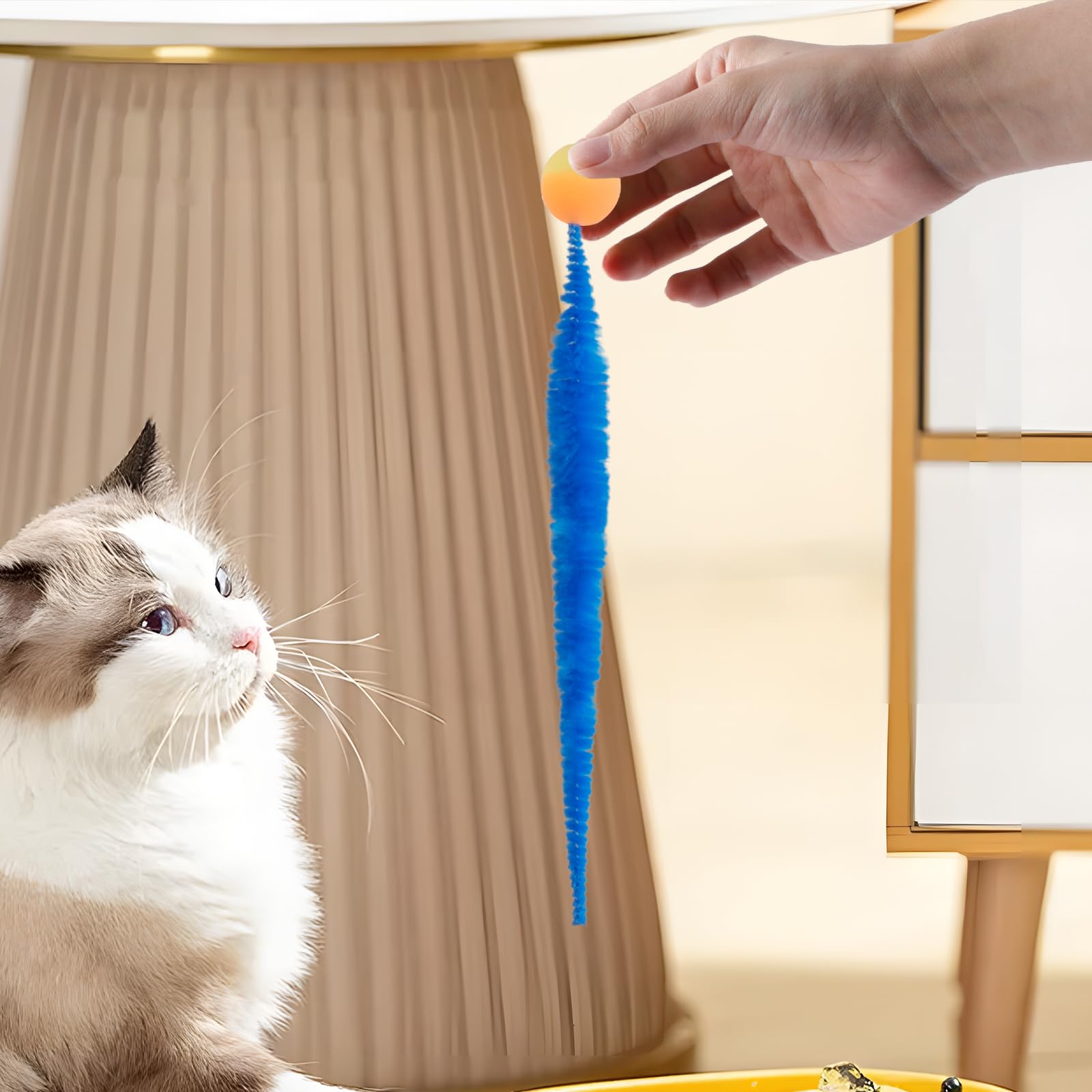 Yishangfa Bouncy Balls For Cats 5 Pack