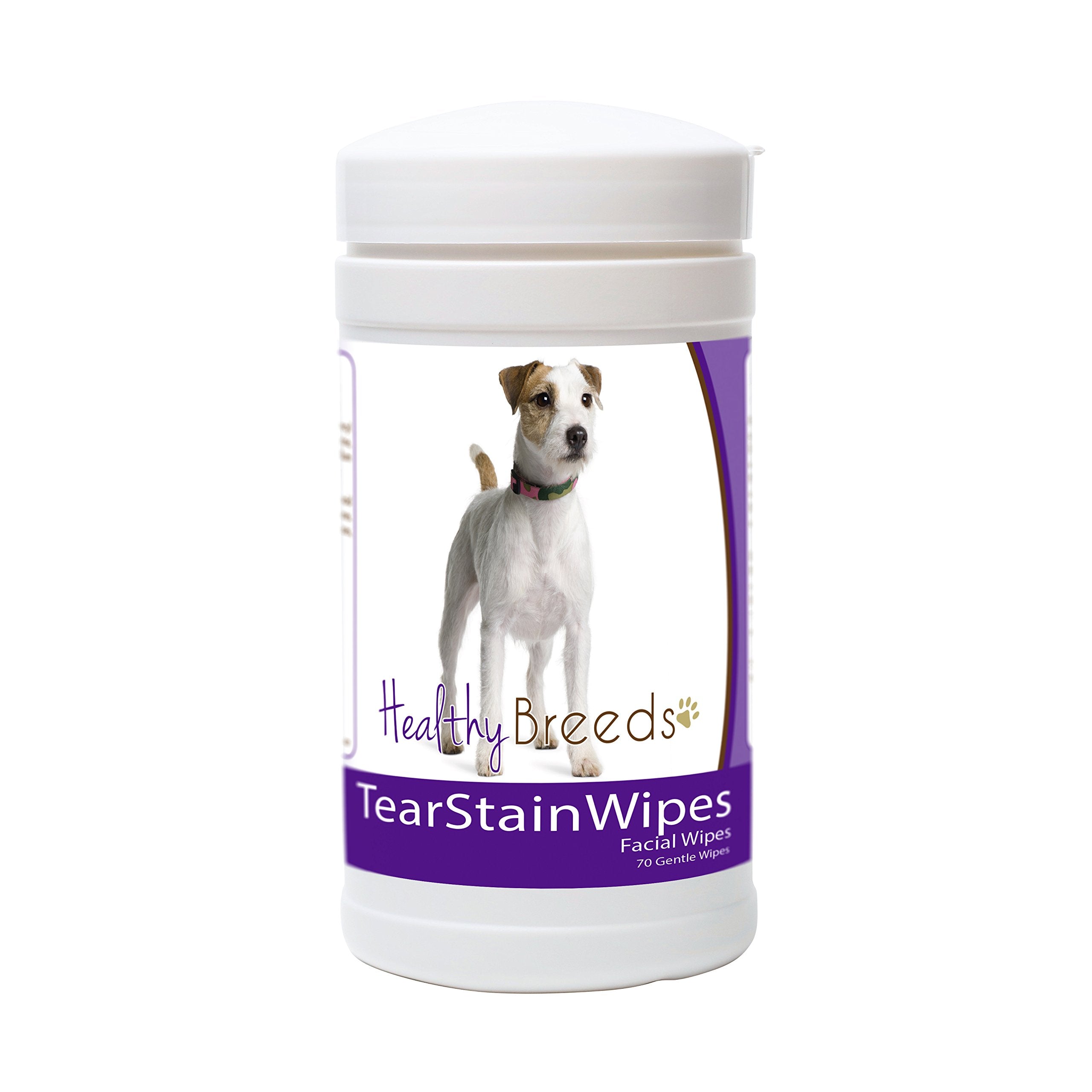 Healthy Breeds Parson Russell Terrier Tear Stain Wipes 70 Count
