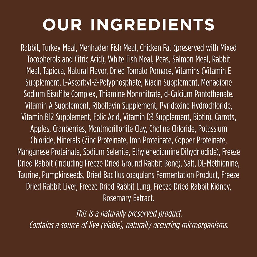 Instinct Original Grain Free Recipe with Real Rabbit Natural Dry Cat Food, 4.5 lb. Bag