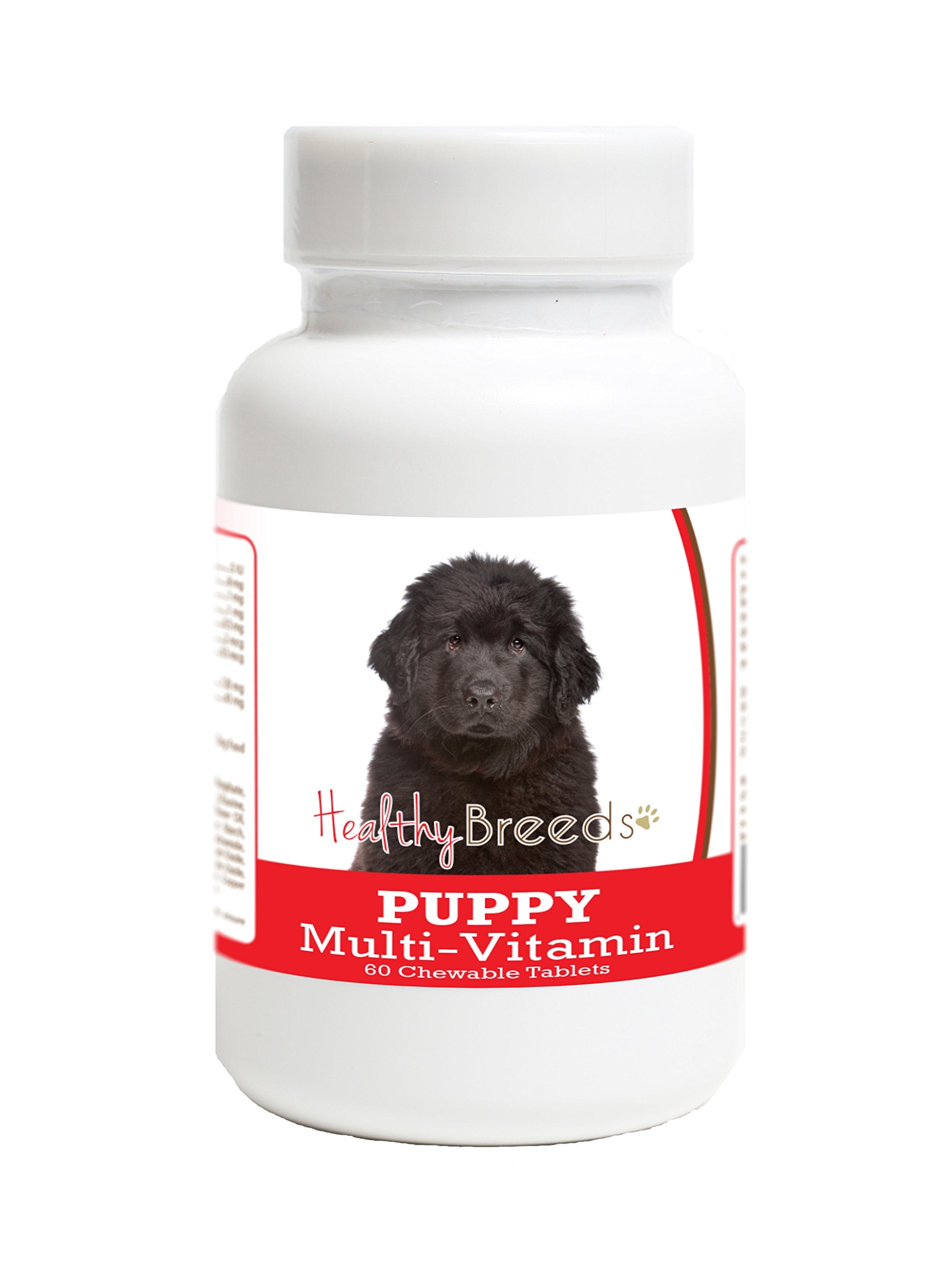 Healthy Breeds Newfoundland Puppy Dog Multivitamin Tablet 60 Count