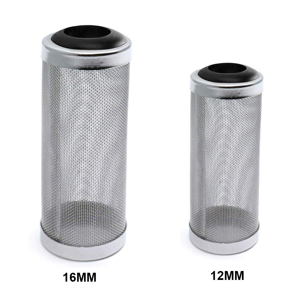 Ailindany 16Mm Aquarium Inflow Inlet Filter Stainless Steel Fish Shrimp Mesh Net Filter Guard