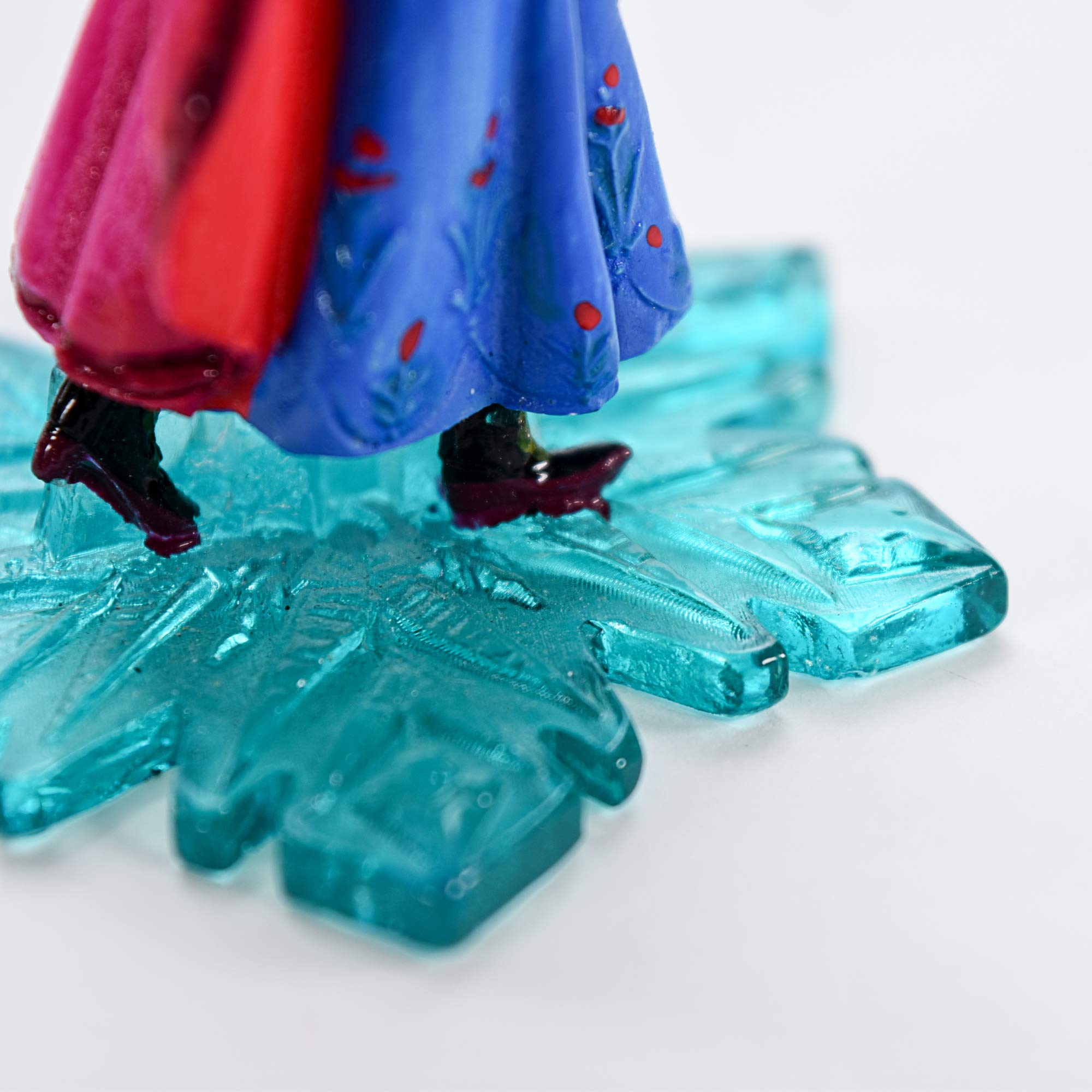 Penn-Plax Officially Licensed Disney'S Frozen Anna Mini Ornament: Instantly Create An Underwater Frozen Scene, Perfect For Fans Of Disney'S Frozen! Perfect For Fish Tanks And Small Aquariums! (Fzr35)