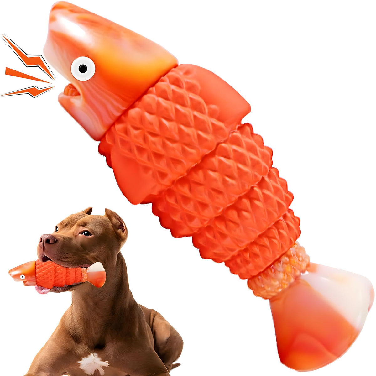 Boyoyo Indestructible Dog Toys For Aggressive Chewers Large Breed, Dog Chew Toys For Aggressive Chewers, Tough Dog Toys For Large Dogs Aggressive Chewers, Large Dog Toys, Squeaky Dog Toys For Dogs