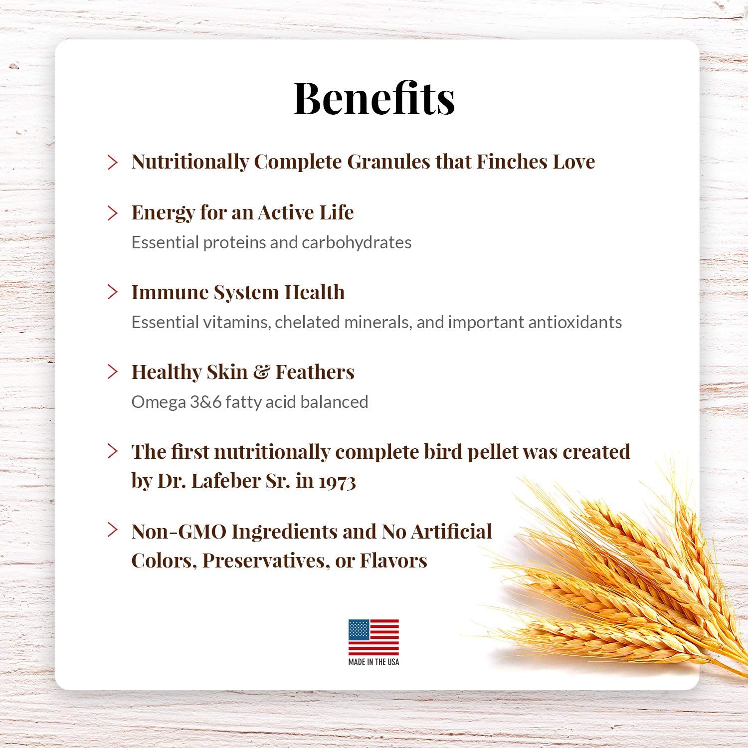 LAFEBERS Finch Premium Daily Diet (Classic, 1 lb)