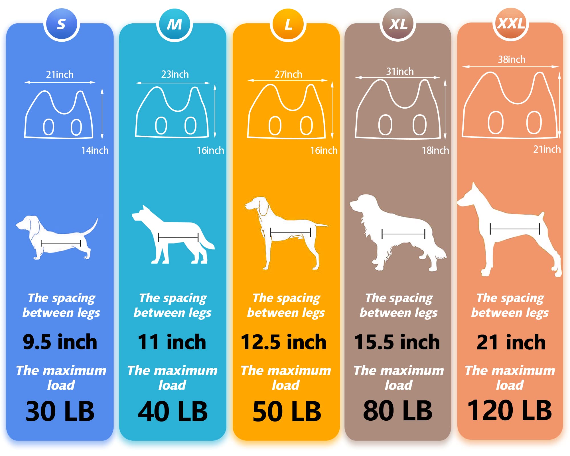 ATESON Dog Grooming Hammock - Upgrade Pet Grooming Harness for Nail Trimming (L 50lb), Dog Sling for Nail Clipping, Dog Hanging