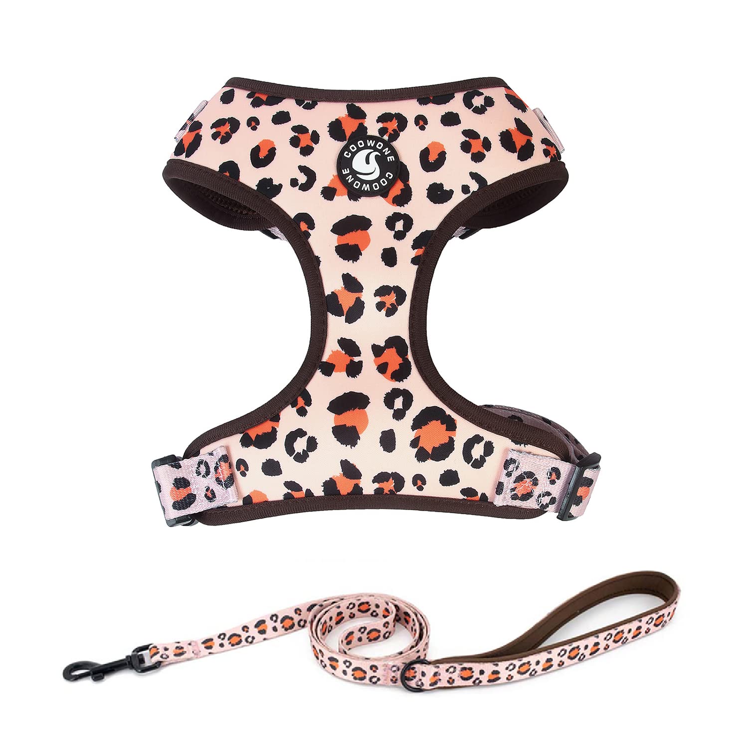 Dog Cat Harness And Leash Set, Puppia Soft Mesh Padded And Adjustable Puppy Vest Cute Dog Clothes Escape Proof Easy Walk Dog Accessories